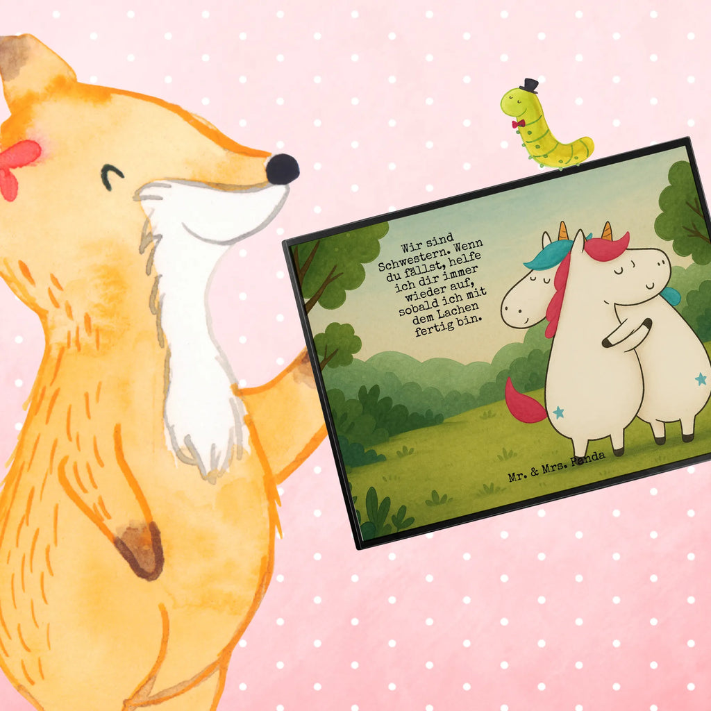 Schreibtischunterlage Einhörner Umarmen Design Schreibunterlage, Schreibtischauflage, Bürobedarf, Büroartikel, Schreibwaren, Schreibtisch Unterlagen, Schreibtischunterlage Groß, Einhorn, Einhörner, Einhorn Deko, Unicorn, Freundinnen, Freundin, BFF, Schwester, Schwestern, Familie, Geschwister, Sister, Liebe