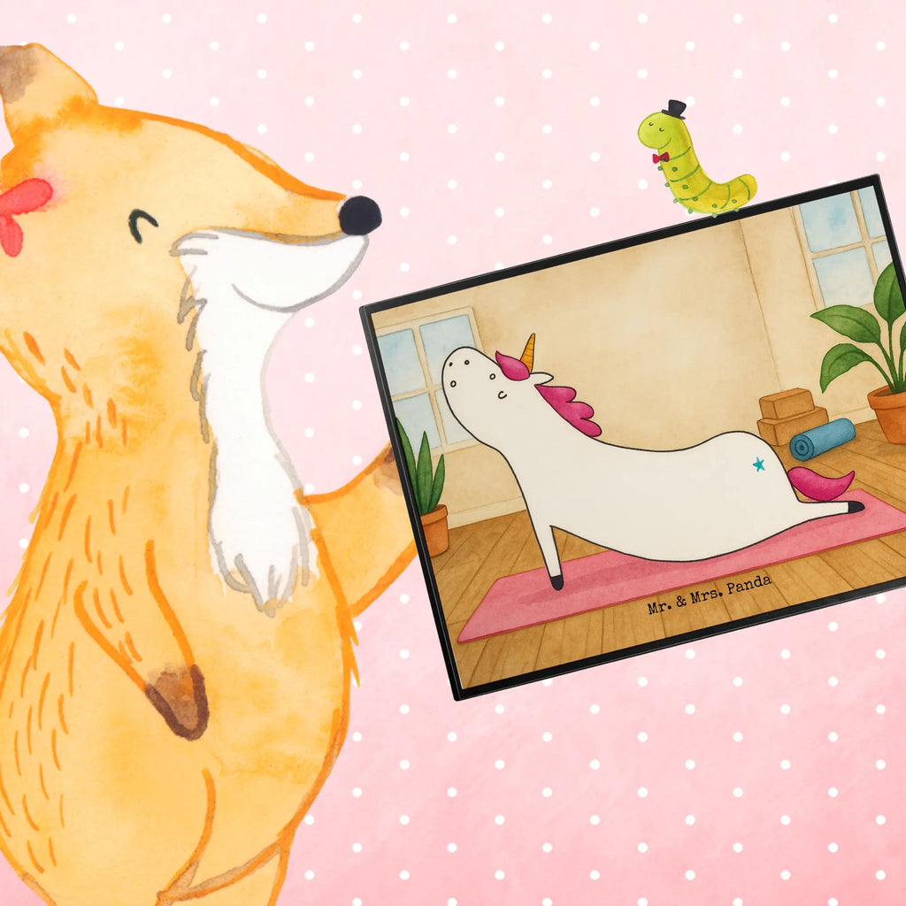 Schreibtischunterlage Einhorn Yoga Design Schreibunterlage, Schreibtischauflage, Bürobedarf, Büroartikel, Schreibwaren, Schreibtisch Unterlagen, Schreibtischunterlage Groß, Einhorn, Einhörner, Einhorn Deko, Unicorn, Yoga, Namaste, Achtsamkeit, Entspannung, Joga, Yogamatte, Sport, lustig, witzig, süß