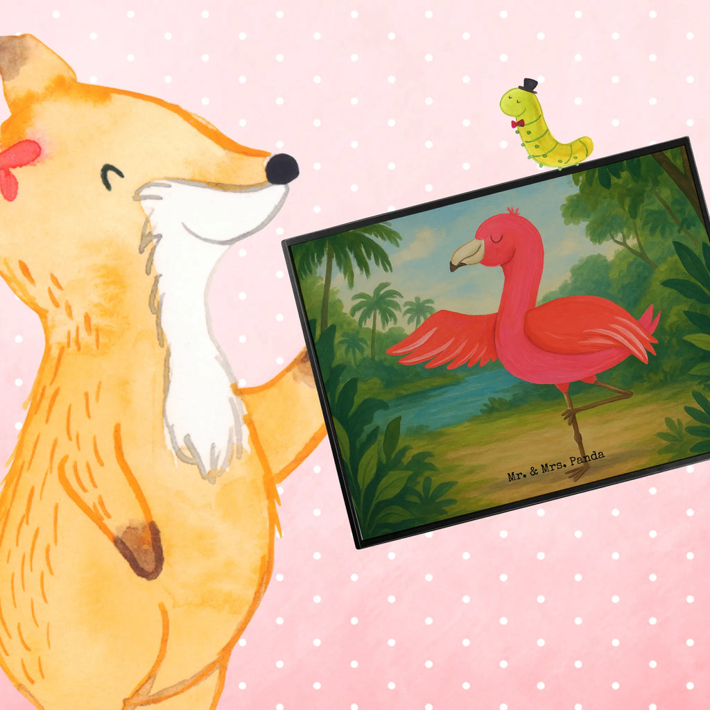 Schreibtischunterlage Flamingo Yoga Design Schreibunterlage, Schreibtischauflage, Bürobedarf, Büroartikel, Schreibwaren, Schreibtisch Unterlagen, Schreibtischunterlage Groß, Flamingo, Vogel, Yoga, Namaste, Achtsamkeit, Yoga-Übung, Entspannung, Ärger, Aufregen, Tiefenentspannung