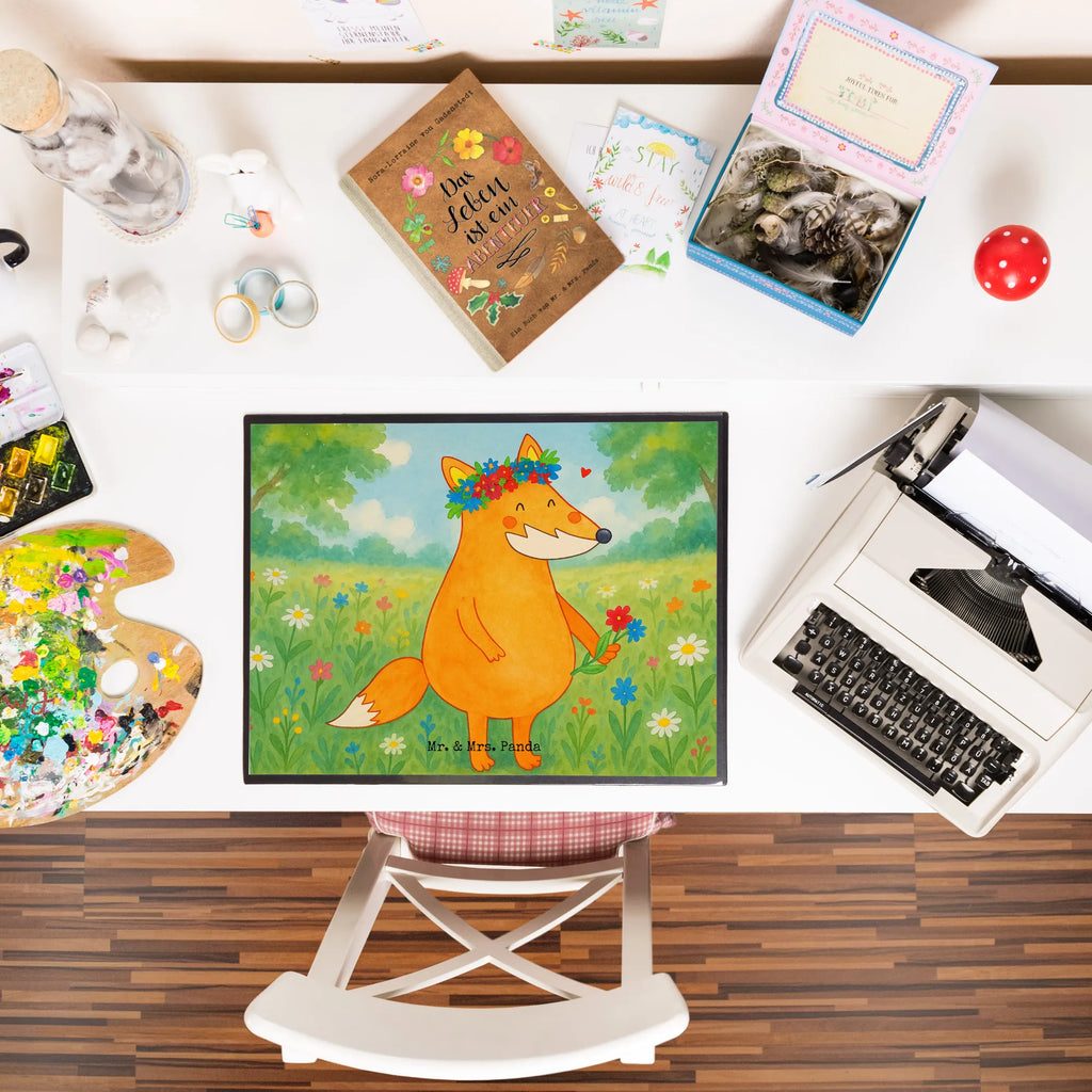 Desk pad Fox Flower Design Büroartikel, Schreibunterlage, Schreibtischauflage, Bürobedarf, Schreibtisch Unterlagen, Schreibwaren, Schreibtischunterlage Groß, Fuchs, Motivation, Blumen, Fuchsmädchen, Freude, Freundinnen, Blume, Blumenmädchen, Freundin, Liebe, Füchse, Fox, ich, Liebesbeweis, mich, Selbstliebe
