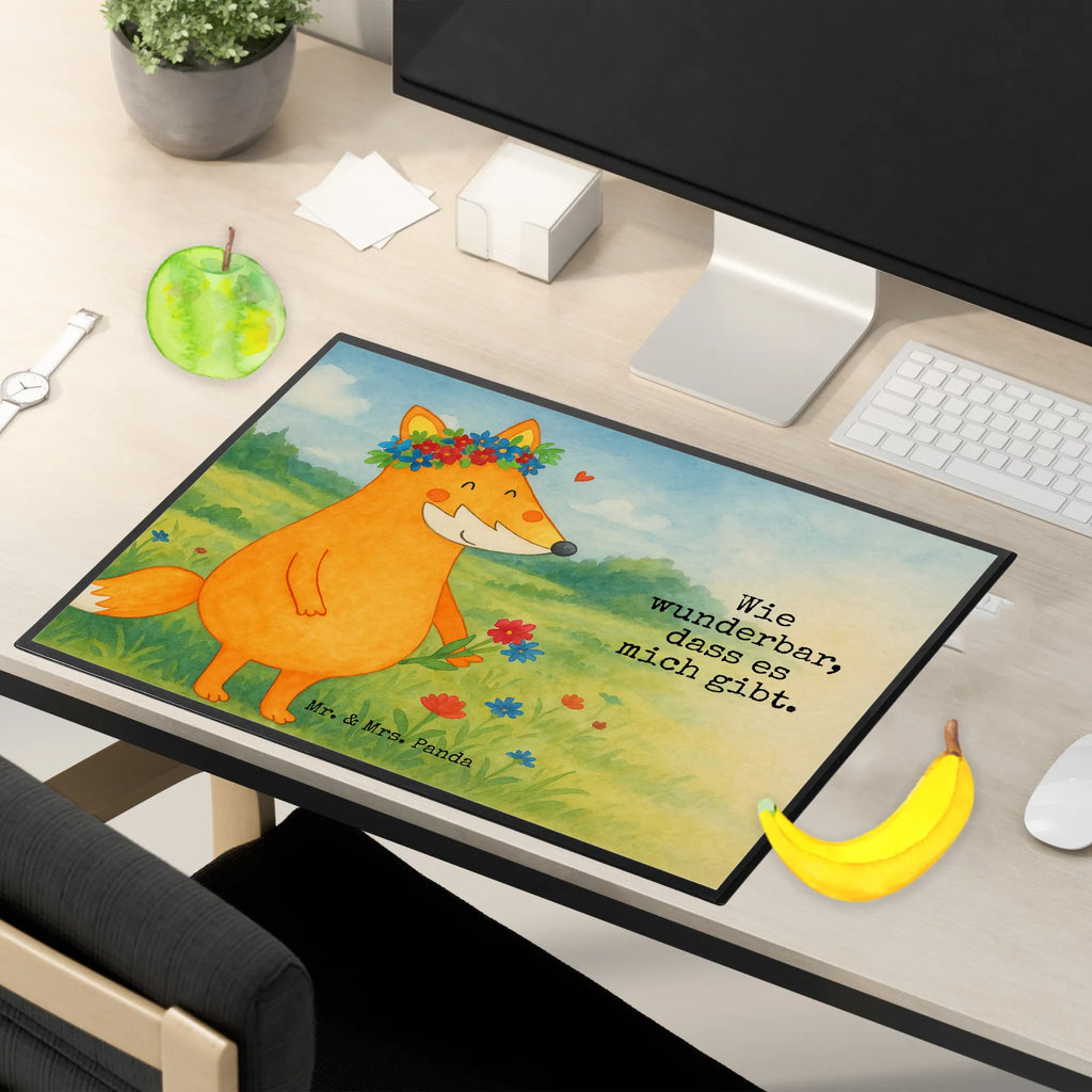 Desk pad Fox Flower Design Büroartikel, Schreibunterlage, Schreibtischauflage, Bürobedarf, Schreibtisch Unterlagen, Schreibwaren, Schreibtischunterlage Groß, Fuchs, Motivation, Blumen, Fuchsmädchen, Freude, Freundinnen, Blume, Blumenmädchen, Freundin, Liebe, Füchse, Fox, ich, Liebesbeweis, mich, Selbstliebe