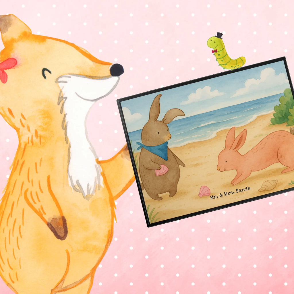 Schreibtischunterlage Hasen Muschel Design Schreibunterlage, Schreibtischauflage, Bürobedarf, Büroartikel, Schreibwaren, Schreibtisch Unterlagen, Schreibtischunterlage Groß, Familie, Vatertag, Muttertag, Bruder, Schwester, Mama, Papa, Oma, Opa, Hasen, beste Freundin, Freundin, Freundinnen, best friends, BFF, Muscheln sammeln, Muscheln, Meer