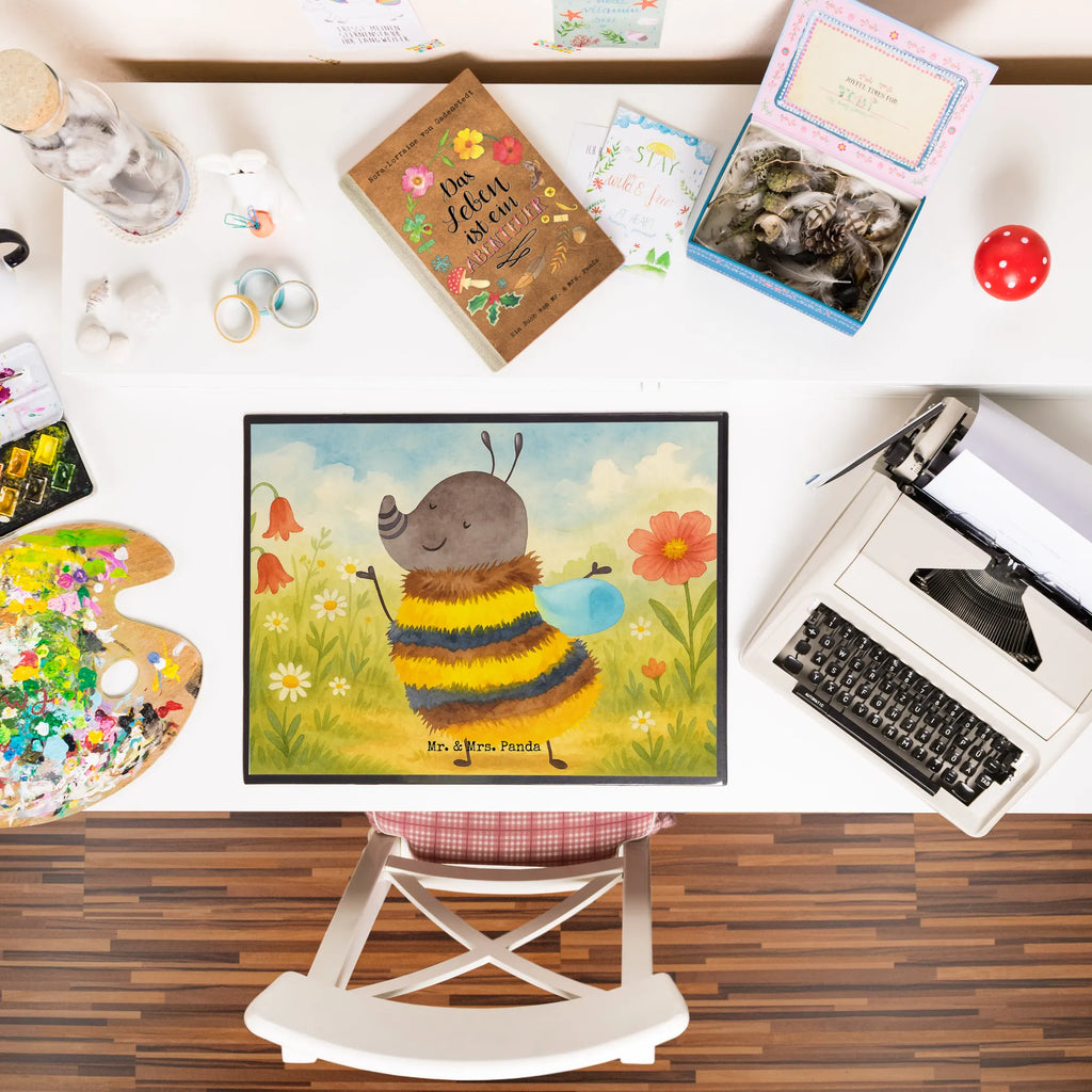 Schreibtischunterlage Hummel flauschig Design Schreibunterlage, Schreibtischauflage, Bürobedarf, Büroartikel, Schreibwaren, Schreibtisch Unterlagen, Schreibtischunterlage Groß, Tiermotive, Gute Laune, lustige Sprüche, Tiere, Hummel, Flauschig, Biene, Blume, Natur