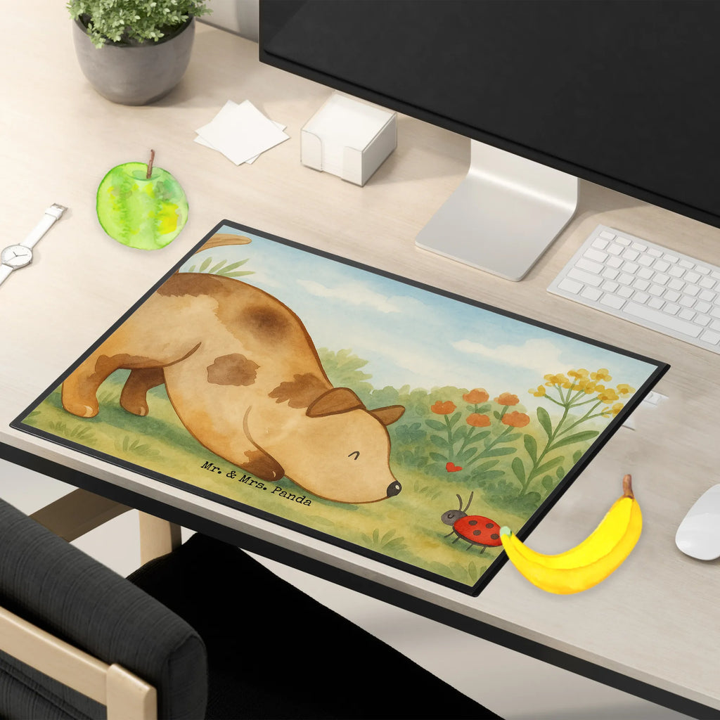 Schreibtischunterlage Hund Marienkäfer Design Schreibunterlage, Schreibtischauflage, Bürobedarf, Büroartikel, Schreibwaren, Schreibtisch Unterlagen, Schreibtischunterlage Groß, Hund, Hundemotiv, Haustier, Hunderasse, Tierliebhaber, Hundebesitzer, Sprüche, Hunde, Hundespruch, Marienkäfer, Mischling, Mischlinghund