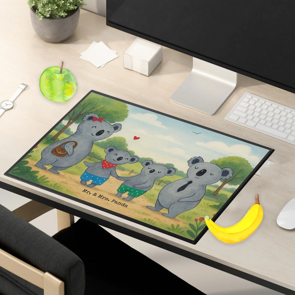 Schreibtischunterlage Koala Familie zwei Design Schreibunterlage, Schreibtischauflage, Bürobedarf, Büroartikel, Schreibwaren, Schreibtisch Unterlagen, Schreibtischunterlage Groß, Familie, Vatertag, Muttertag, Bruder, Schwester, Mama, Papa, Oma, Opa, Koala, Koalabär, beste Familie, Familienzeit, Familienleben, Koalafamilie, Lieblingsfamilie