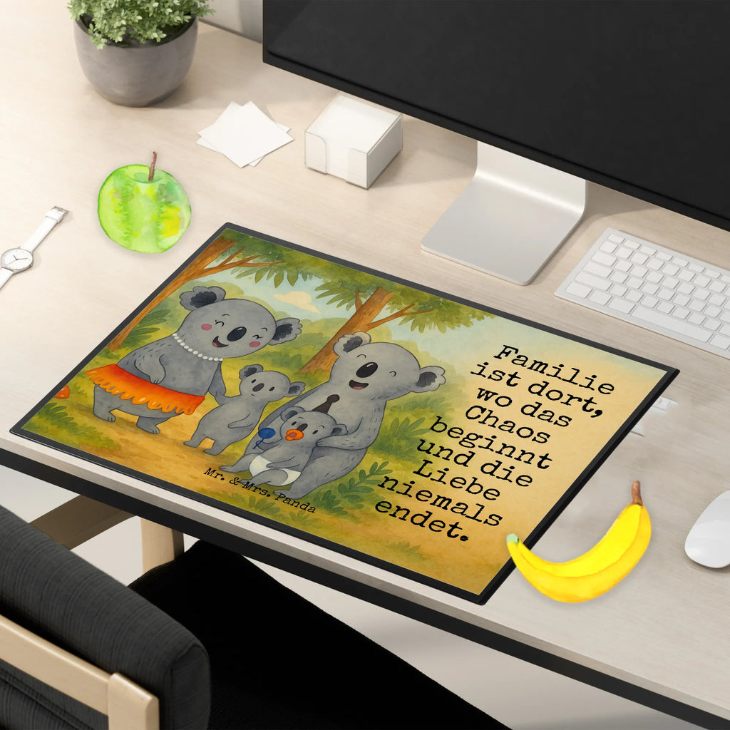 Schreibtischunterlage Koala Familie Design Schreibtischauflage, Schreibwaren, Schreibunterlage, Büroartikel, Bürobedarf, Schreibtisch Unterlagen, Schreibtischunterlage Groß, Familie, Vatertag, Muttertag, Bruder, Schwester, Mama, Papa, Oma, Opa, Kinder, Koala, Koalas, Family, Geschwister, Familienleben