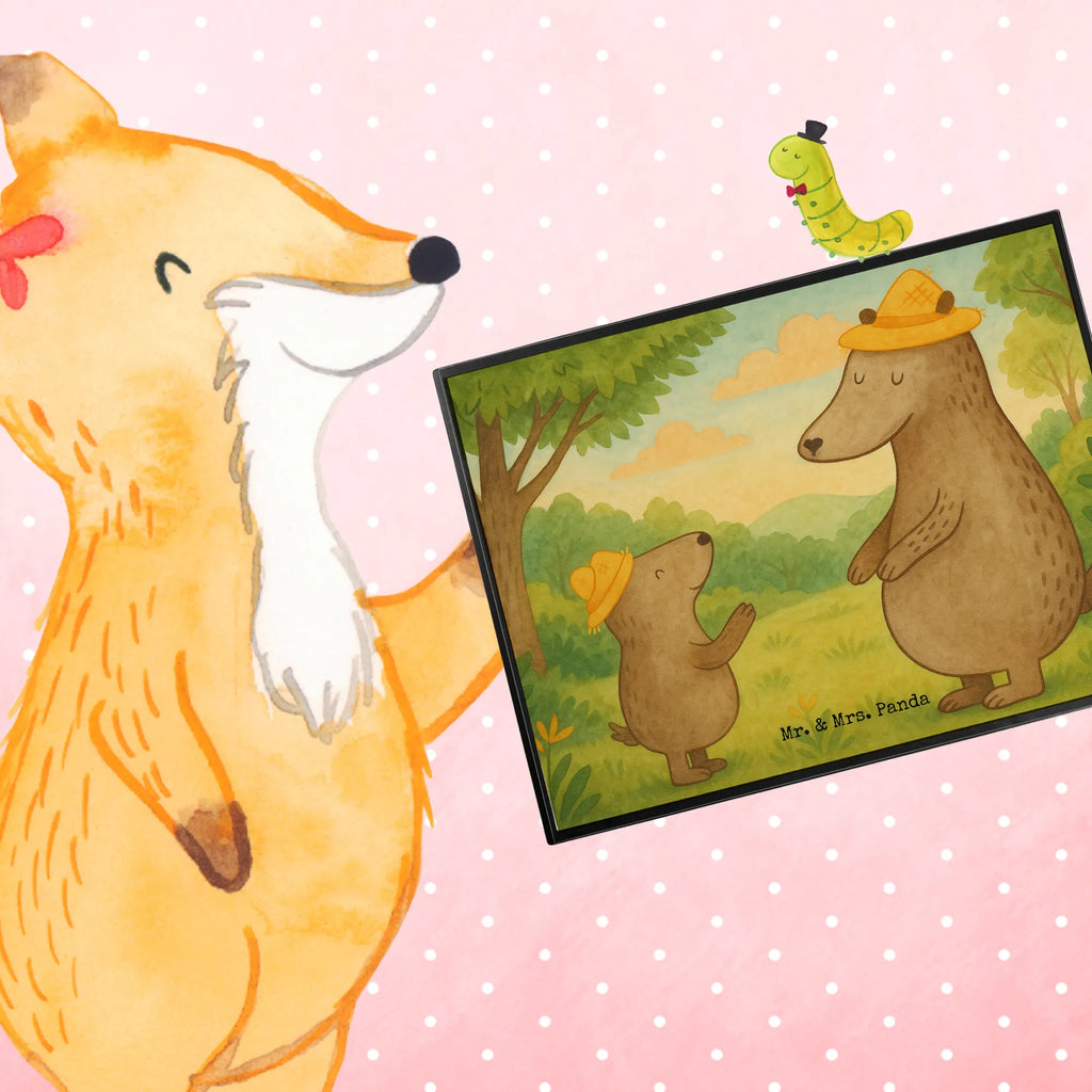 Podkładka na biurko Niedźwiedzie z kapeluszami Design Schreibunterlage, Schreibtischauflage, Bürobedarf, Büroartikel, Schreibwaren, Schreibtisch Unterlagen, Schreibtischunterlage Groß, Familie, Vatertag, Muttertag, Bruder, Schwester, Mama, Papa, Oma, Opa, Bär, Bären, Vater, Papi, Paps, Dad, Daddy, Lieblingsmensch, Sohn, Söhne, Kind, Kinder, Vater-Sohn, Family, Vorbild