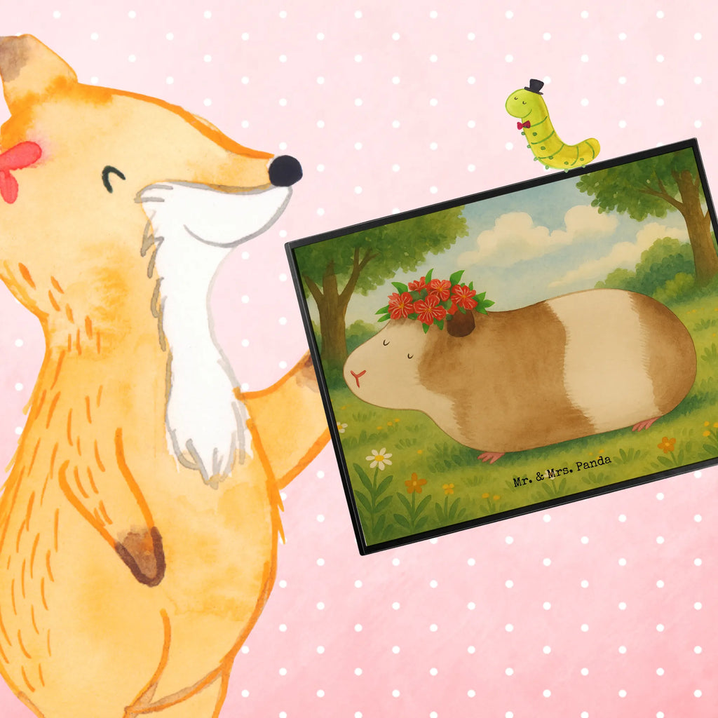 Podkładka na biurko świnka morska mądrość Design Schreibunterlage, Schreibtischauflage, Bürobedarf, Büroartikel, Schreibwaren, Schreibtisch Unterlagen, Schreibtischunterlage Groß, Tiermotive, Gute Laune, lustige Sprüche, Tiere, Meerschweinchen, Meerie, Meeries, Wunder, Blumenkind, Realität, Spruch, Weisheit, Motivation, Wunderland