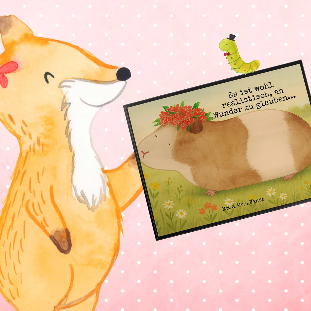 Podkładka na biurko świnka morska mądrość Design Schreibunterlage, Schreibtischauflage, Bürobedarf, Büroartikel, Schreibwaren, Schreibtisch Unterlagen, Schreibtischunterlage Groß, Tiermotive, Gute Laune, lustige Sprüche, Tiere, Meerschweinchen, Meerie, Meeries, Wunder, Blumenkind, Realität, Spruch, Weisheit, Motivation, Wunderland