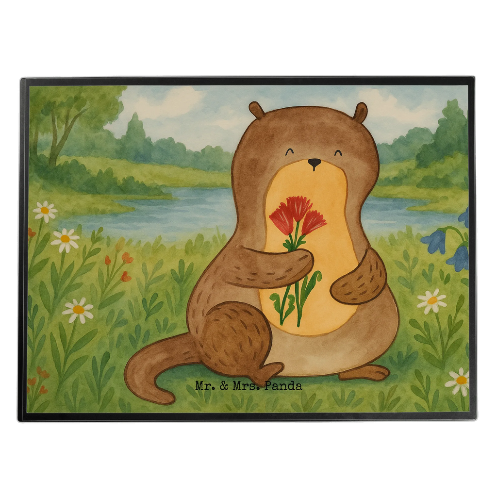Schreibtischunterlage Otter Blumenstrauß Design Schreibtisch Unterlagen, Schreibtischauflage, Schreibtischunterlage Groß, Schreibunterlage, Bürobedarf, Schreibwaren, Büroartikel, Otter, Fischotter, Seeotter, Otter Seeotter See Otter