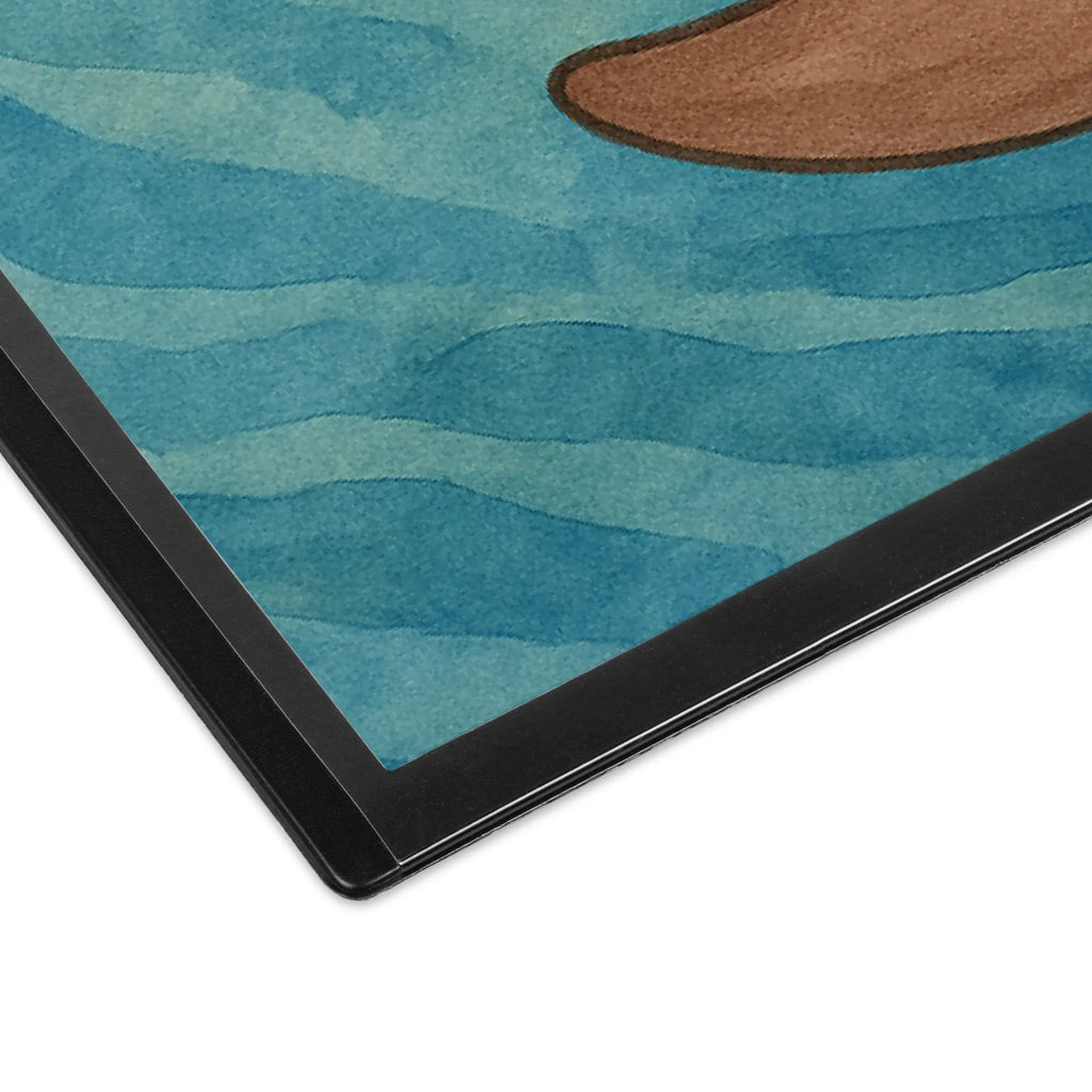 Schreibtischunterlage Otter Muschel Design Schreibwaren, Bürobedarf, Schreibunterlage, Schreibtischunterlage Groß, Schreibtischauflage, Schreibtisch Unterlagen, Büroartikel, Otter, Fischotter, Seeotter, Motivation, grübeln, Büro, Otterliebe, Tagträumen, träumen