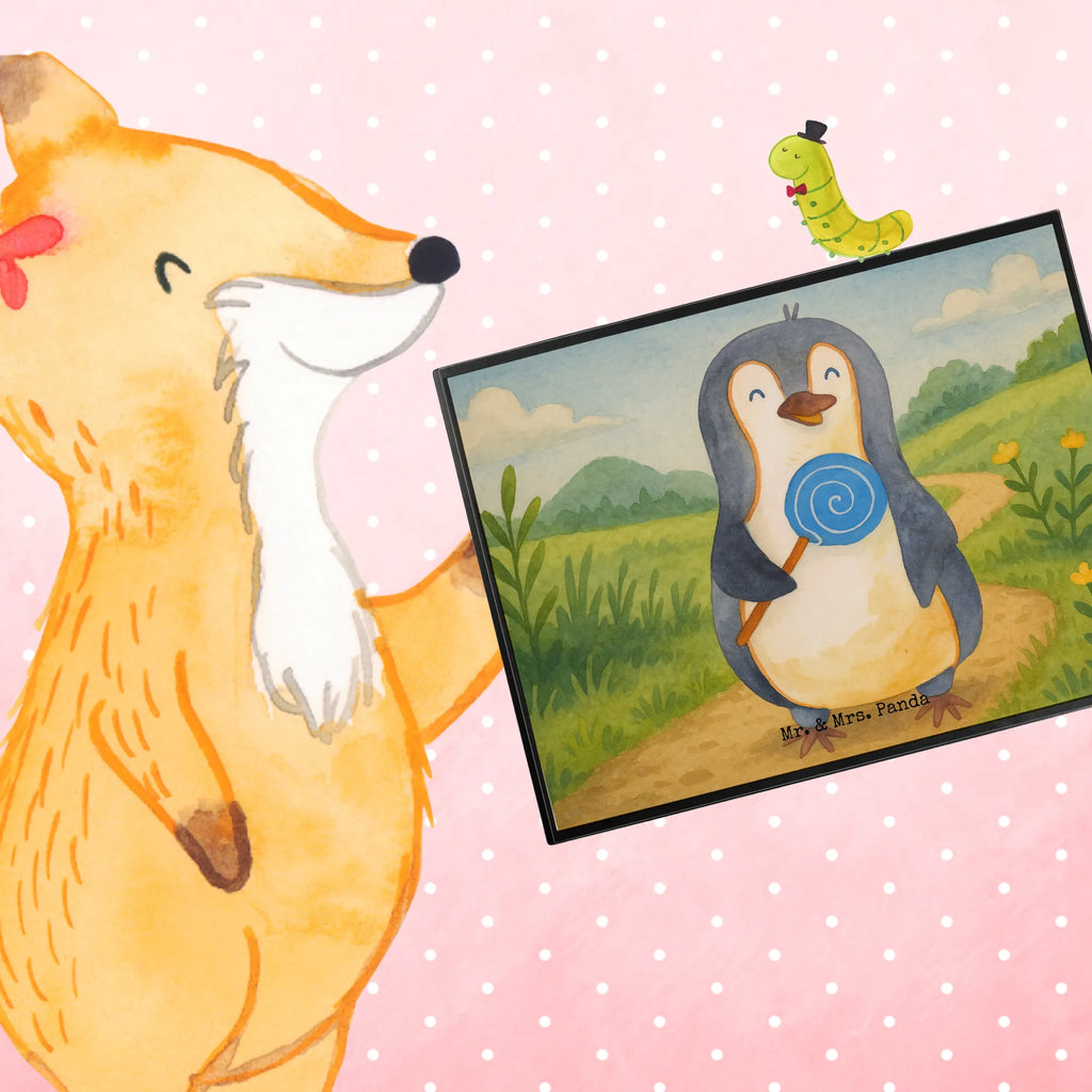 Schreibtischunterlage Pinguin Lolli Design Schreibunterlage, Schreibtischauflage, Bürobedarf, Büroartikel, Schreibwaren, Schreibtisch Unterlagen, Schreibtischunterlage Groß, Pinguin, Pinguine, Lolli, Süßigkeiten, Blödsinn, Spruch, Rebell, Gauner, Ganove, Rabauke