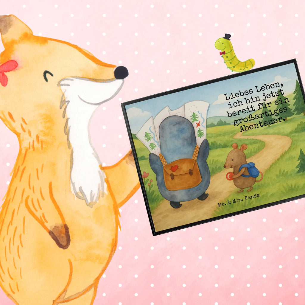 Schreibtischunterlage Pinguin & Maus Wanderer Design Schreibwaren, Schreibtischunterlage Groß, Schreibunterlage, Schreibtisch Unterlagen, Bürobedarf, Büroartikel, Schreibtischauflage, Pinguin, wandern, Ausflug, Abenteurer, Wanderlust, Abenteuer, Roadtrip, Pinguine