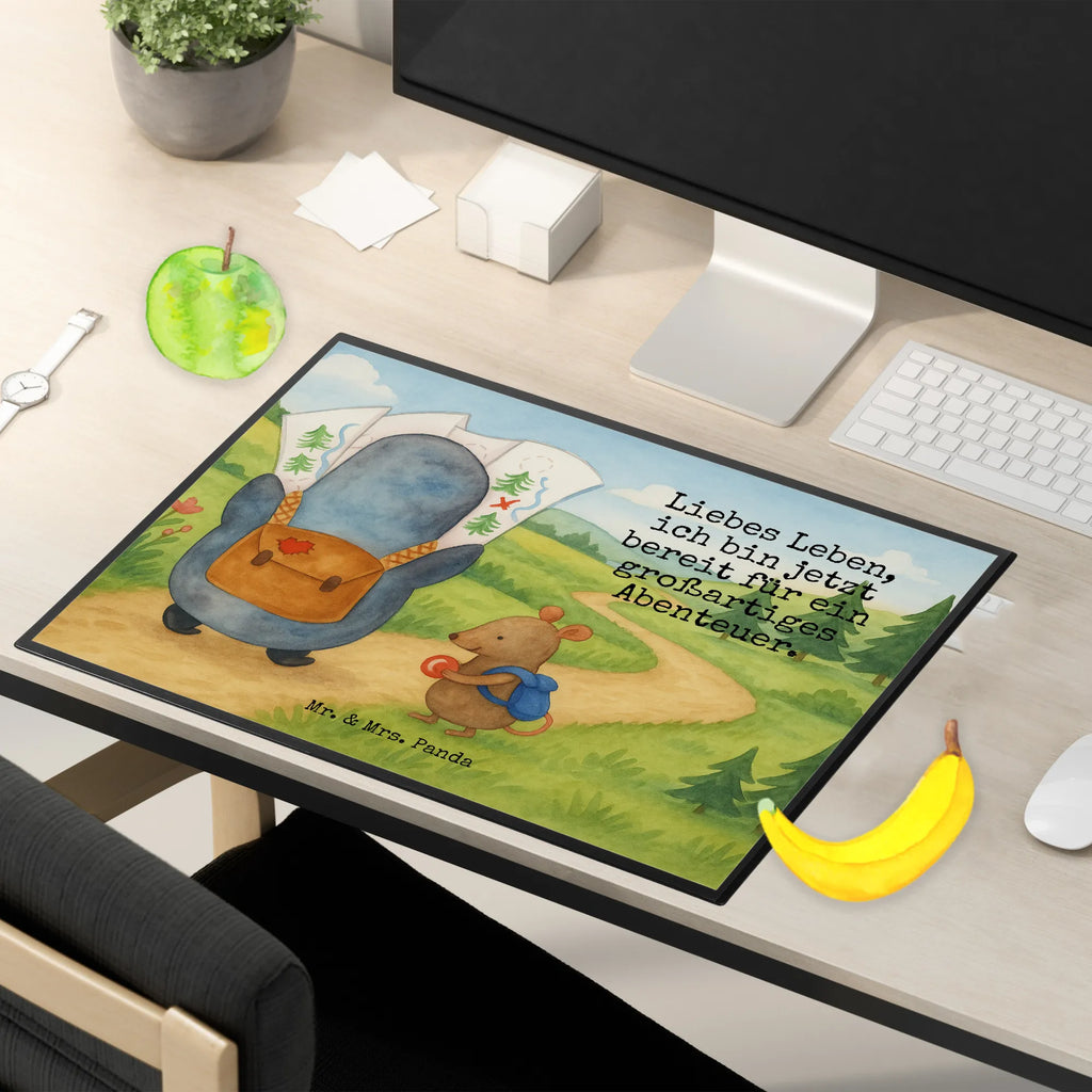 Schreibtischunterlage Pinguin & Maus Wanderer Design Schreibwaren, Schreibtischunterlage Groß, Schreibunterlage, Schreibtisch Unterlagen, Bürobedarf, Büroartikel, Schreibtischauflage, Pinguin, wandern, Ausflug, Abenteurer, Wanderlust, Abenteuer, Roadtrip, Pinguine