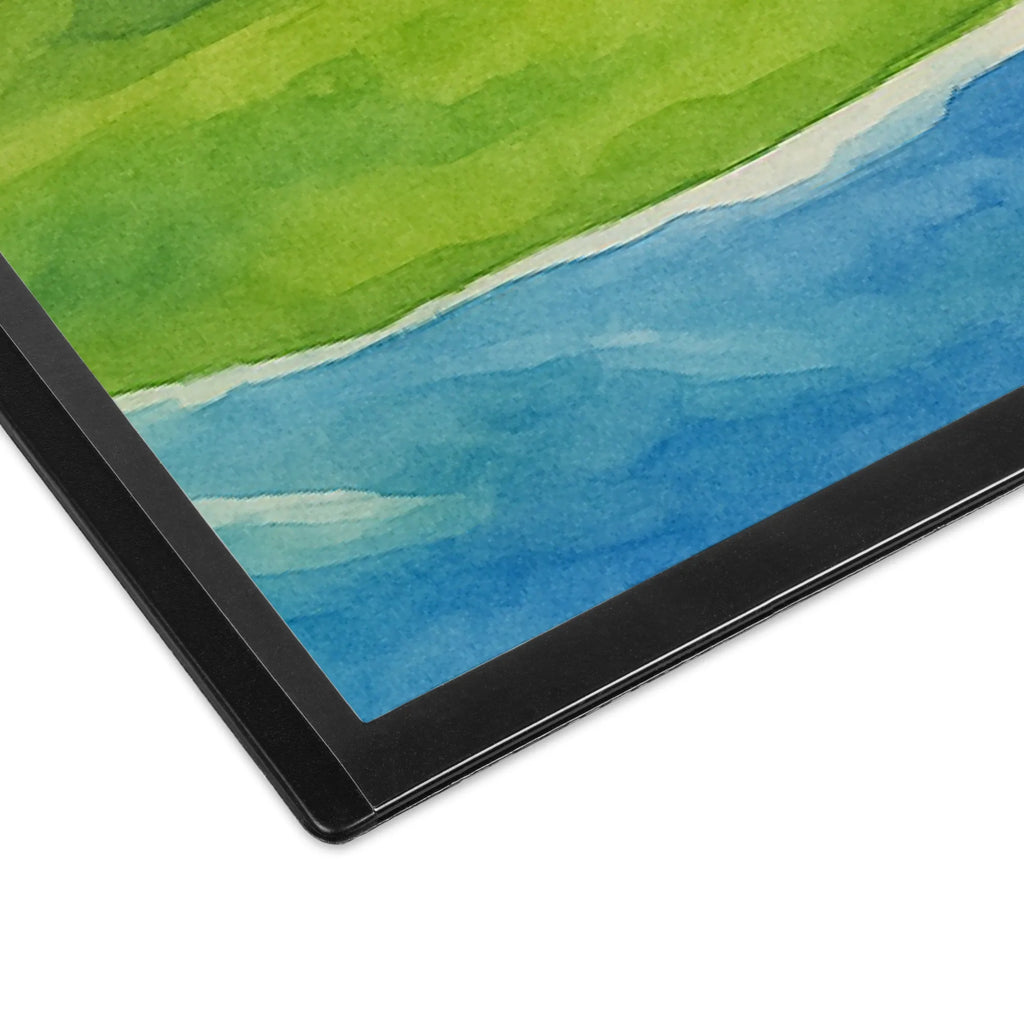 Podkładka na biurko Pingwin surfista Design Schreibunterlage, Schreibtischauflage, Bürobedarf, Büroartikel, Schreibwaren, Schreibtisch Unterlagen, Schreibtischunterlage Groß, Pinguin, Pinguine, surfen, Surfer, Hawaii, Urlaub, Wellen, Wellen reiten, Portugal