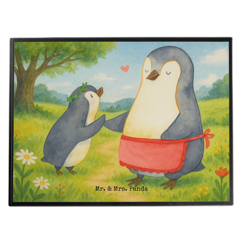 Schreibtischunterlage Pinguin mit Kind Design Schreibtisch Unterlagen, Schreibtischauflage, Schreibwaren, Schreibunterlage, Bürobedarf, Schreibtischunterlage Groß, Büroartikel, Familie, Vatertag, Muttertag, Bruder, Schwester, Mama, Papa, Oma, Opa, Mutter, Mutti, Geschenk, Geburststag, Mami