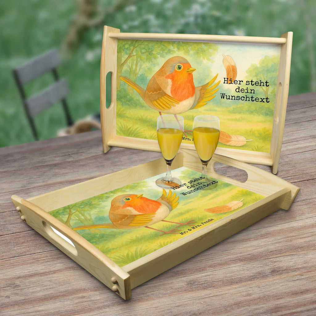 Personalisiertes Serviertablett Rotkehlchen Federn Design Personalisiertes Küchentablett, Personalisiertes Holztablett, Personalisiertes Dekotablett, Personalisiertes Tablett, Serviertablett mit Namen, Tablett mit Namen, Personalisiertes Frühstückstablett, Personalisiertes Serviertablett, Tiermotive, Gute Laune, lustige Sprüche, Tiere, Spruch Mut, Spruch Motivation, Vogel, Rotkehlchen, Motivationsbilder, fliegen, Motivation Sprüche, What if i fall