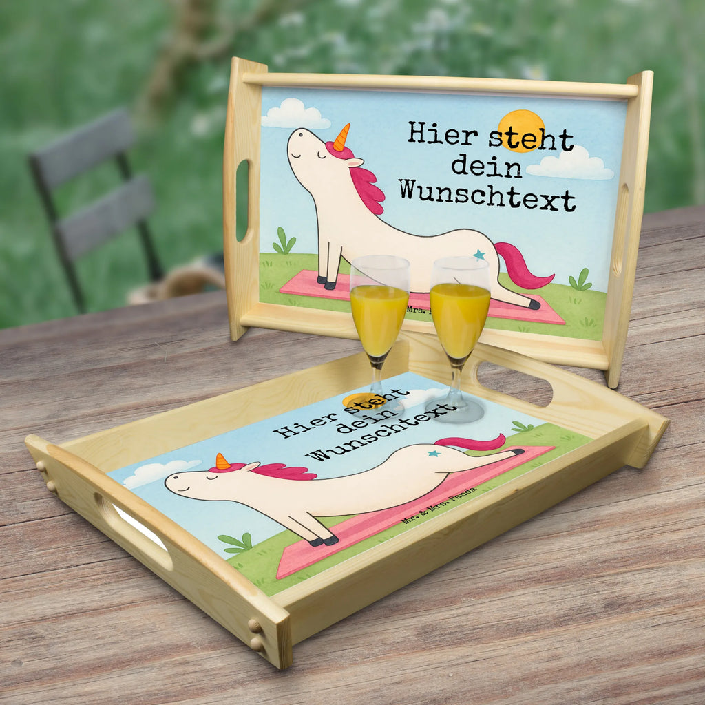 Personalised serving tray unicorn yoga Design Personalisiertes Küchentablett, Personalisiertes Serviertablett, Personalisiertes Holztablett, Personalisiertes Dekotablett, Personalisiertes Tablett, Personalisiertes Frühstückstablett, Tablett mit Namen, Serviertablett mit Namen, Einhorn, Einhörner, Einhorn Deko, Unicorn, Achtsamkeit, Namaste, Joga, süß, Yogamatte, Entspannung, Yoga, Sport, witzig, lustig
