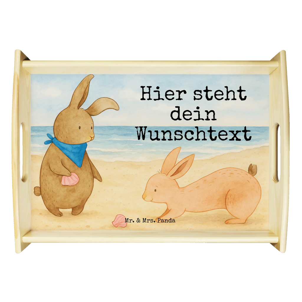 Personalised serving tray Muszla królików Design Personalisiertes Holztablett, Personalisiertes Serviertablett, Tablett mit Namen, Serviertablett mit Namen, Personalisiertes Frühstückstablett, Personalisiertes Küchentablett, Personalisiertes Tablett, Personalisiertes Dekotablett, Familie, Vatertag, Muttertag, Bruder, Schwester, Mama, Papa, Oma, Opa, Muscheln sammeln, Freundin, Hasen, Meer, Muscheln, best friends, Freundinnen, beste Freundin, BFF