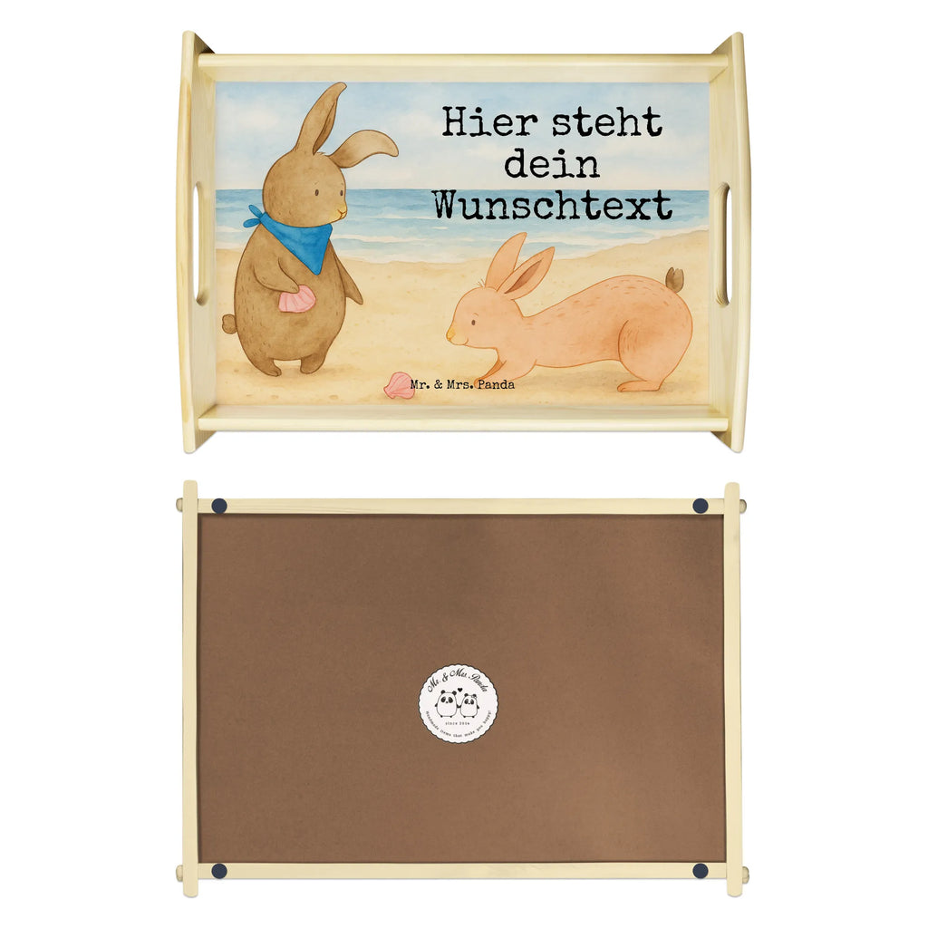 Personalised serving tray Muszla królików Design Personalisiertes Holztablett, Personalisiertes Serviertablett, Tablett mit Namen, Serviertablett mit Namen, Personalisiertes Frühstückstablett, Personalisiertes Küchentablett, Personalisiertes Tablett, Personalisiertes Dekotablett, Familie, Vatertag, Muttertag, Bruder, Schwester, Mama, Papa, Oma, Opa, Muscheln sammeln, Freundin, Hasen, Meer, Muscheln, best friends, Freundinnen, beste Freundin, BFF