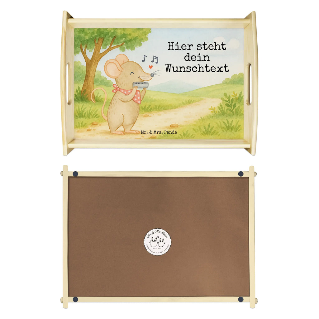 Personalisiertes Serviertablett Maus Mundharmonika Design Personalisiertes Holztablett, Tablett mit Namen, Personalisiertes Tablett, Personalisiertes Frühstückstablett, Serviertablett mit Namen, Personalisiertes Serviertablett, Personalisiertes Dekotablett, Personalisiertes Küchentablett, Instrumente, Geschenke Musiker, Musikliebhaber, Lagerfeuer, Maus, Gesang, Mundharmonika