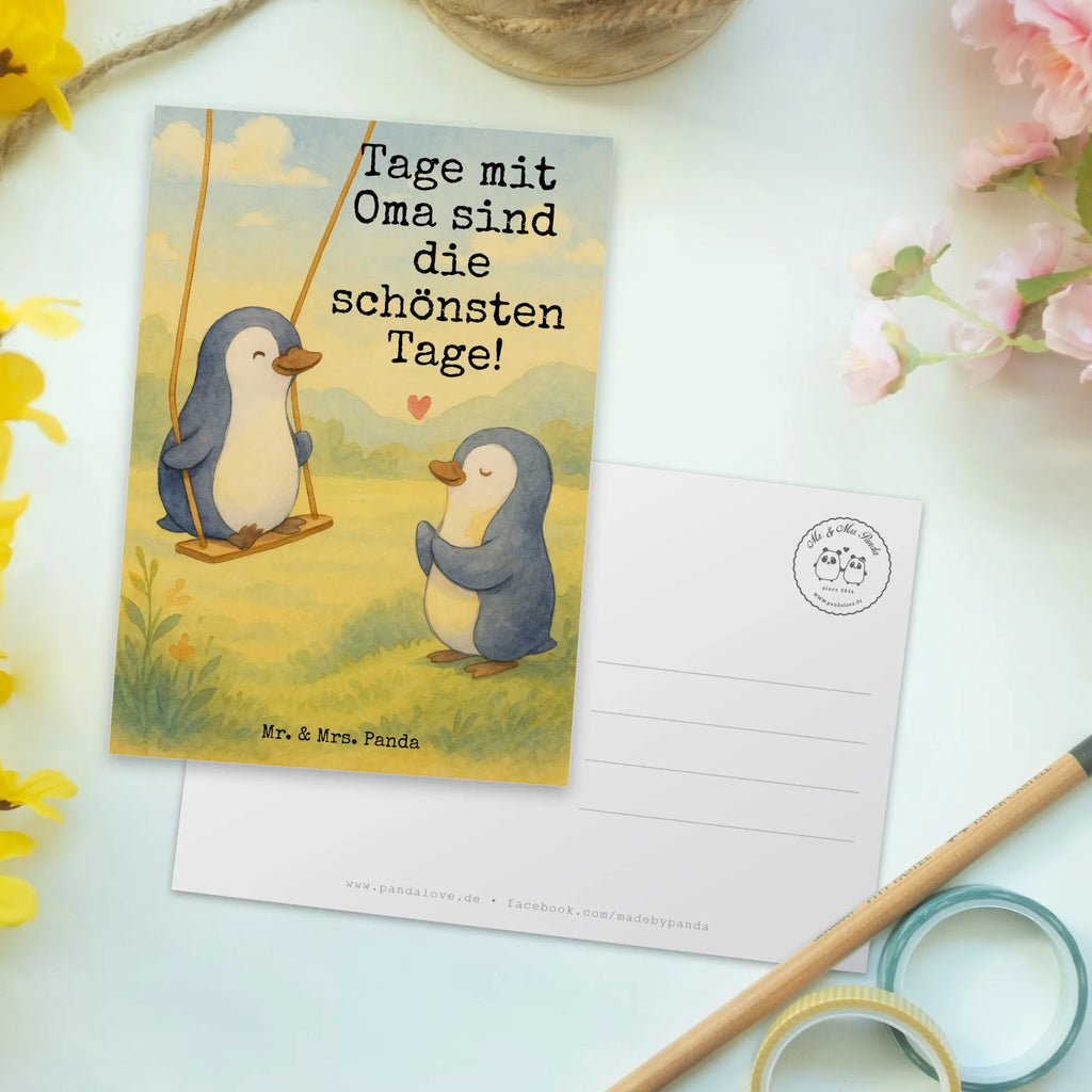 Postkarte Pinguin Oma Design Ansichtskarten, Karte, Einladung Geburtstag, Ansichtskarte, Einladung, Geschenkkarte, Geburtstagskarte, Postkarte, Grußkarte, Einladungskarte, Dankeskarte, Einladungskarten Geburtstag, Familie, Vatertag, Muttertag, Bruder, Schwester, Mama, Papa, Oma, Opa, Großmutter, Lieblingsoma, Geschenk für Oma, Omi, beste Oma