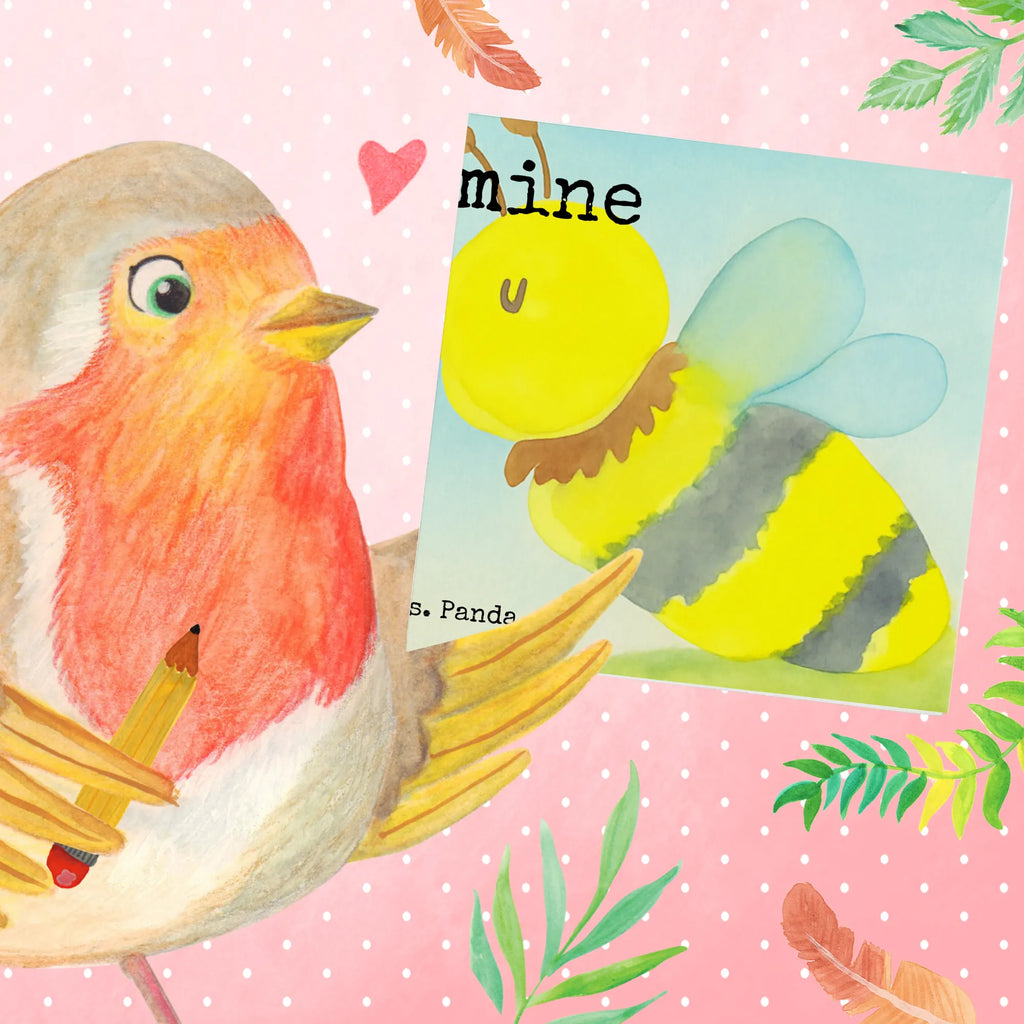 Deluxe Karte Biene Liebe Design Karte, Grußkarte, Klappkarte, Einladungskarte, Glückwunschkarte, Hochzeitskarte, Geburtstagskarte, Hochwertige Grußkarte, Hochwertige Klappkarte, Biene, Wespe, Hummel