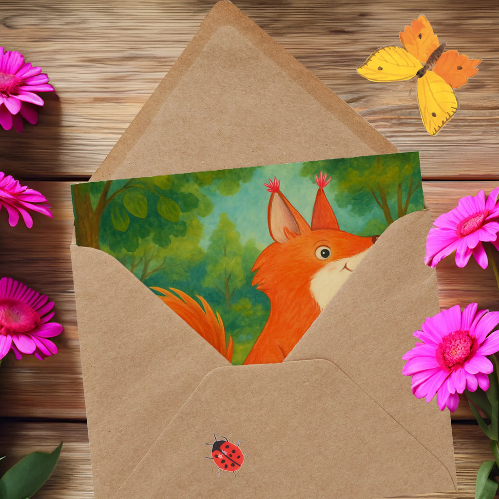 Deluxe Karte Eichhörnchen Blume Design Karte, Grußkarte, Klappkarte, Einladungskarte, Glückwunschkarte, Hochzeitskarte, Geburtstagskarte, Hochwertige Grußkarte, Hochwertige Klappkarte, Tiermotive, Gute Laune, lustige Sprüche, Tiere, Eichhörnchen, Eichhorn, Spruch positiv, Lachen, Spaß, Motivation Sprüche, Motivation Bilder, glücklich Spruch, Spruch Deko