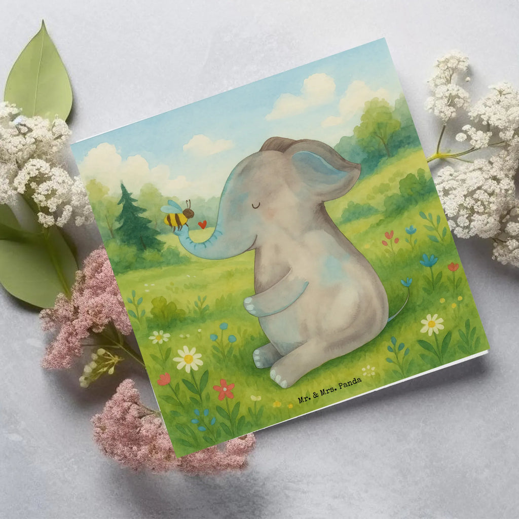 Deluxe Card elephant bee Design Karte, Grußkarte, Klappkarte, Einladungskarte, Glückwunschkarte, Hochzeitskarte, Geburtstagskarte, Hochwertige Grußkarte, Hochwertige Klappkarte, Tiermotive, Gute Laune, lustige Sprüche, Tiere, Elefant, Biene, Liebe, Liebesbeweis, Jahrestag, Liebesgeschenk, Heiratsantrag, Hochzeitsgeschenk, Liebesspruch