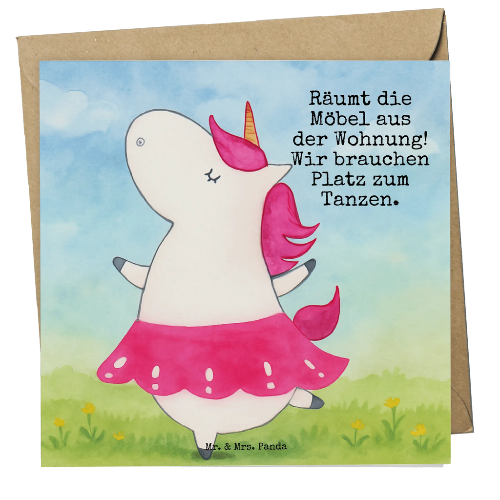 Deluxe Card unicorn ballerina Design Karte, Grußkarte, Klappkarte, Einladungskarte, Glückwunschkarte, Hochzeitskarte, Geburtstagskarte, Hochwertige Grußkarte, Hochwertige Klappkarte, Einhorn, Einhörner, Einhorn Deko, Unicorn, Tanzen, Ballerina, Party, Wohnung, Spaß, Feiern, Geburtstag, Tänzerin, Lebenslust, Lebensfreude