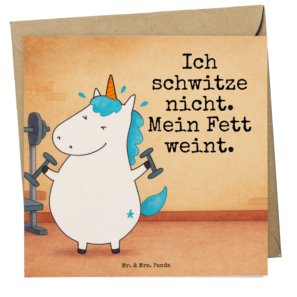 Deluxe Card unicorn fitness Design Karte, Grußkarte, Klappkarte, Einladungskarte, Glückwunschkarte, Hochzeitskarte, Geburtstagskarte, Hochwertige Grußkarte, Hochwertige Klappkarte, Einhorn, Einhörner, Einhorn Deko, Unicorn, Gym, Fitness, Fitnessstudio, Diät, Abnehmen, Sport, Pumpen, Geräte, Sixpack