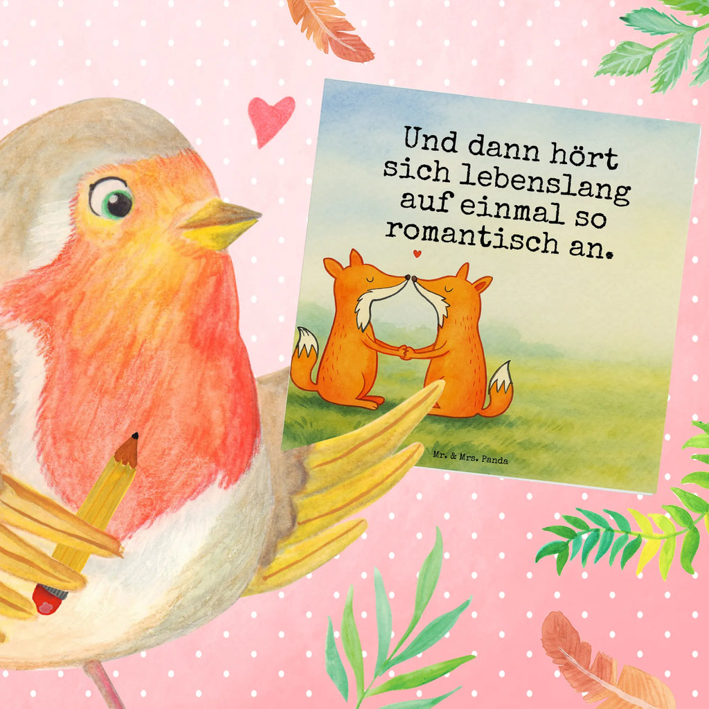 Deluxe Card foxes Love Design Karte, Grußkarte, Klappkarte, Einladungskarte, Glückwunschkarte, Hochzeitskarte, Geburtstagskarte, Hochwertige Grußkarte, Hochwertige Klappkarte, Fuchs, Füchse, Fox, Liebe, Liebespaar, Paar, Partner, Freundin, Freund, Ehe, Verlobte, Ehemann, Ehefrau, Liebesbeweis