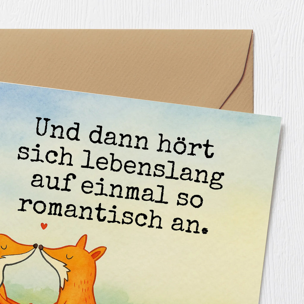 Deluxe Card foxes Love Design Karte, Grußkarte, Klappkarte, Einladungskarte, Glückwunschkarte, Hochzeitskarte, Geburtstagskarte, Hochwertige Grußkarte, Hochwertige Klappkarte, Fuchs, Füchse, Fox, Liebe, Liebespaar, Paar, Partner, Freundin, Freund, Ehe, Verlobte, Ehemann, Ehefrau, Liebesbeweis