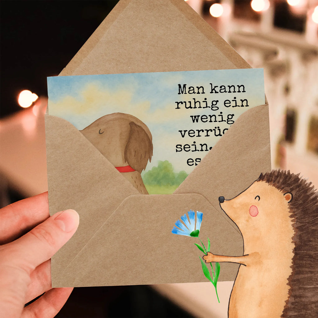 Karta Deluxe pies kwiat Design Karte, Grußkarte, Klappkarte, Einladungskarte, Glückwunschkarte, Hochzeitskarte, Geburtstagskarte, Hochwertige Grußkarte, Hochwertige Klappkarte, Hund, Hundemotiv, Haustier, Hunderasse, Tierliebhaber, Hundebesitzer, Sprüche, Hunde, Frauchen, Hundeliebe