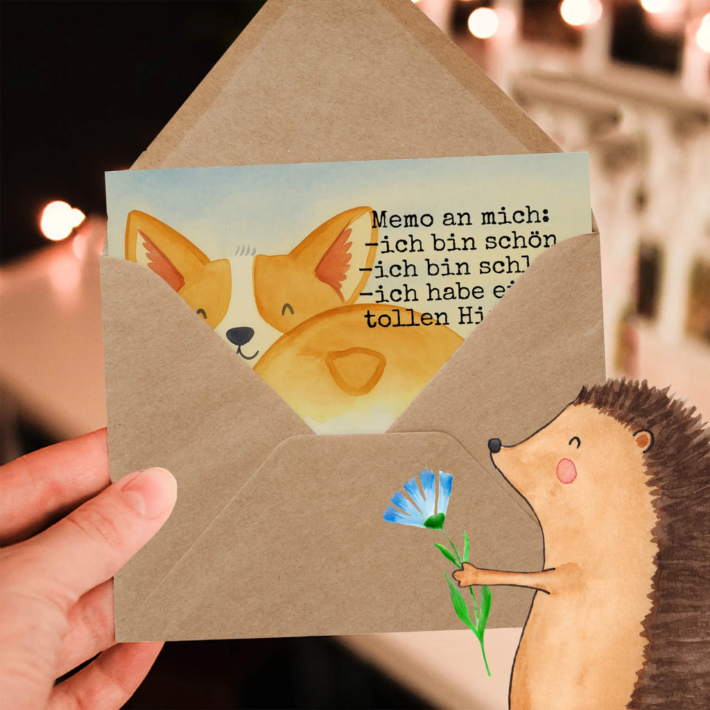Deluxe Card corgi buttocks Design Grußkarte, Einladungskarte, Hochwertige Grußkarte, Karte, Glückwunschkarte, Hochzeitskarte, Geburtstagskarte, Klappkarte, Hochwertige Klappkarte, Hund, Hundemotiv, Haustier, Hunderasse, Tierliebhaber, Hundebesitzer, Sprüche, Corgie, Selbstliebe, Hundeliebe, Motivation, Spruch