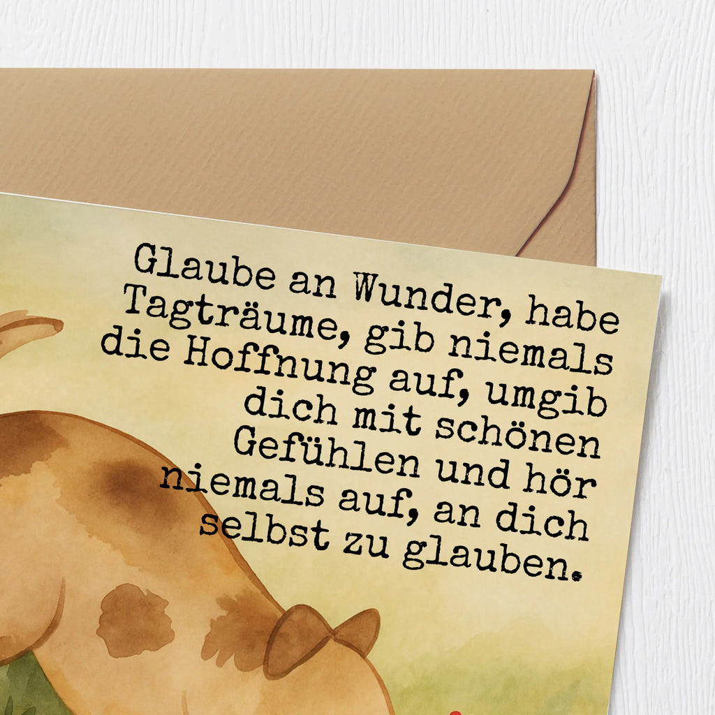 Deluxe Karte Hund Marienkäfer Design Karte, Grußkarte, Klappkarte, Einladungskarte, Glückwunschkarte, Hochzeitskarte, Geburtstagskarte, Hochwertige Grußkarte, Hochwertige Klappkarte, Hund, Hundemotiv, Haustier, Hunderasse, Tierliebhaber, Hundebesitzer, Sprüche, Hunde, Hundespruch, Marienkäfer, Mischling, Mischlinghund