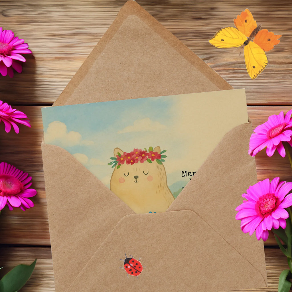 Deluxe Card Bears with flower crown Design Karte, Grußkarte, Klappkarte, Einladungskarte, Glückwunschkarte, Hochzeitskarte, Geburtstagskarte, Hochwertige Grußkarte, Hochwertige Klappkarte, Familie, Vatertag, Muttertag, Bruder, Schwester, Mama, Papa, Oma, Opa, Bär, Bären, Mutter, Mutti, Mami, Lieblingsmensch, Lieblingsmama, beste Mutter, weltbeste Mama, Geschenk Mama. Muttertag, Tochter, Kind, Kinder, Töchter, Family, Vorbild