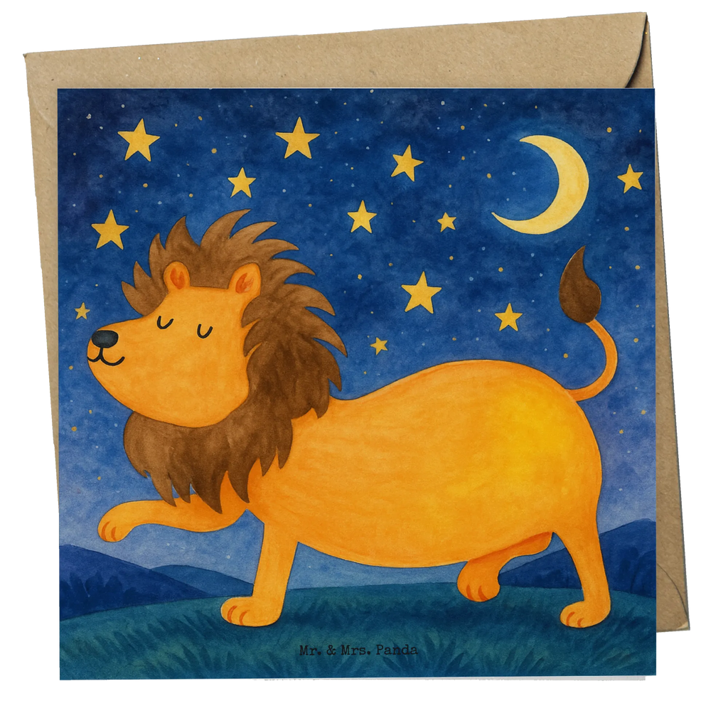 Karta Deluxe znak zodiaku lew Design Karte, Grußkarte, Klappkarte, Einladungskarte, Glückwunschkarte, Hochzeitskarte, Geburtstagskarte, Hochwertige Grußkarte, Hochwertige Klappkarte, Tierkreiszeichen, Sternzeichen, Horoskop, Astrologie, Aszendent, Löwe Geschenk, Löwe Sternzeichen, Geschenk Juli, Geburtstag Juli, Geschenk August, Geburtstag August, König der Tiere
