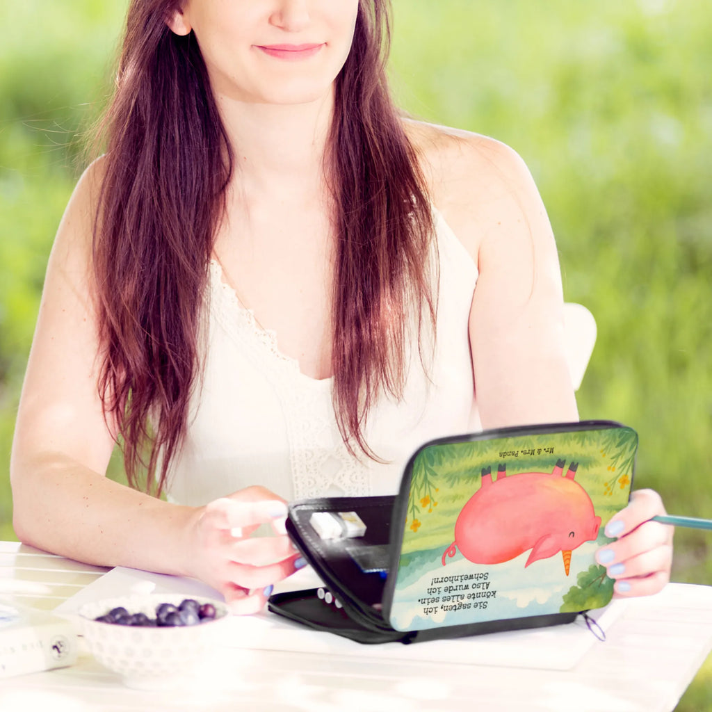 Leather folder unicorn Pig Design Federmappe, Stiftetasche, Stifte Etui, Schule, Einschulung, Geschenk, Kind, Schüler, Schülerin, Stifterolle, Federmäppchen, Motiv, Grundschule, Federmäppchen bedruckt, Büro Stifte Etui, Bestückte Federmappe, Kinder Federmappe, Federmappe Einschulung, Einhorn, Einhörner, Einhorn Deko, Unicorn, Party, Spaß, Schwein, Schweinhorn, Bauer, witzig. lustig, Spruch, geschenk, Pig, Piggy, funny, english, englisch