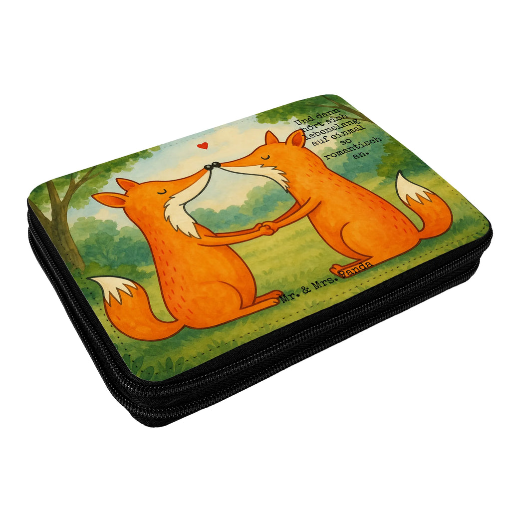 Leather folder foxes Love Design Bestückte Federmappe, Schüler, Schülerin, Schule, Büro Stifte Etui, Kind, Geschenk, Kinder Federmappe, Grundschule, Stiftetasche, Stifte Etui, Federmappe Einschulung, Stifterolle, Federmappe, Federmäppchen bedruckt, Motiv, Einschulung, Federmäppchen, Fuchs, Liebespaar, Ehemann, Ehefrau, Fox, Paar, Verlobte, Füchse, Liebesbeweis, Partner, Ehe, Freund, Liebe, Freundin