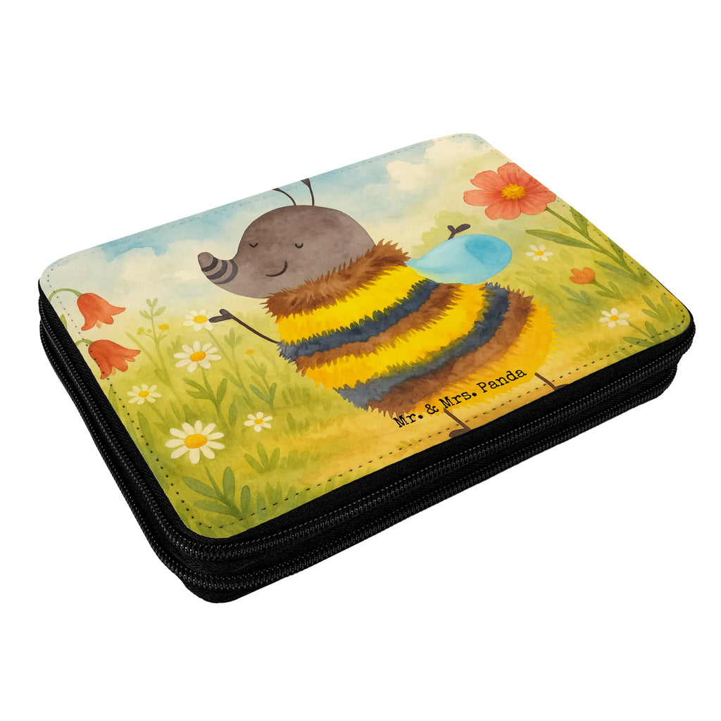 Piórnik trzmiel puszysty Design Federmappe, Stiftetasche, Stifte Etui, Schule, Einschulung, Geschenk, Kind, Schüler, Schülerin, Stifterolle, Federmäppchen, Motiv, Grundschule, Federmäppchen bedruckt, Büro Stifte Etui, Bestückte Federmappe, Kinder Federmappe, Federmappe Einschulung, Tiermotive, Gute Laune, lustige Sprüche, Tiere, Hummel, Flauschig, Biene, Blume, Natur