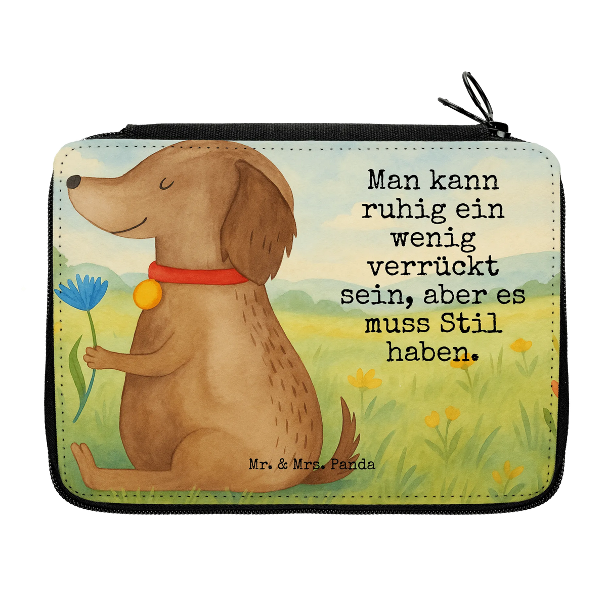 Federmappe Hund Blume Design Federtasche, Federpenal, Stiftemappe, Bleistiftetui, Kinder Federmappe, Mäppchen, Stiftebeutel, Federmappe, Etui, Stifteetui, Schüleretui, Bleistift Etui, Zeichenetui, Etui für Stifte, reiseetui, schulmäppchen set, Stiftetasche, Federmappe Set, Schuletui, Buntstiftmäppchen, Buntstiftetui, Stifte Etui, Schlampermäppchen, Schulmäppchen, Malmappe, Schreibetui, Federmäppchen, Farbstiftetui, Schreibmappe, Schlamper, Sprüche, Hund, Hunderasse, Hundebesitzer, Hundemotiv, Haustier, Tierliebhaber, Hundeliebe, Frauchen, Hunde