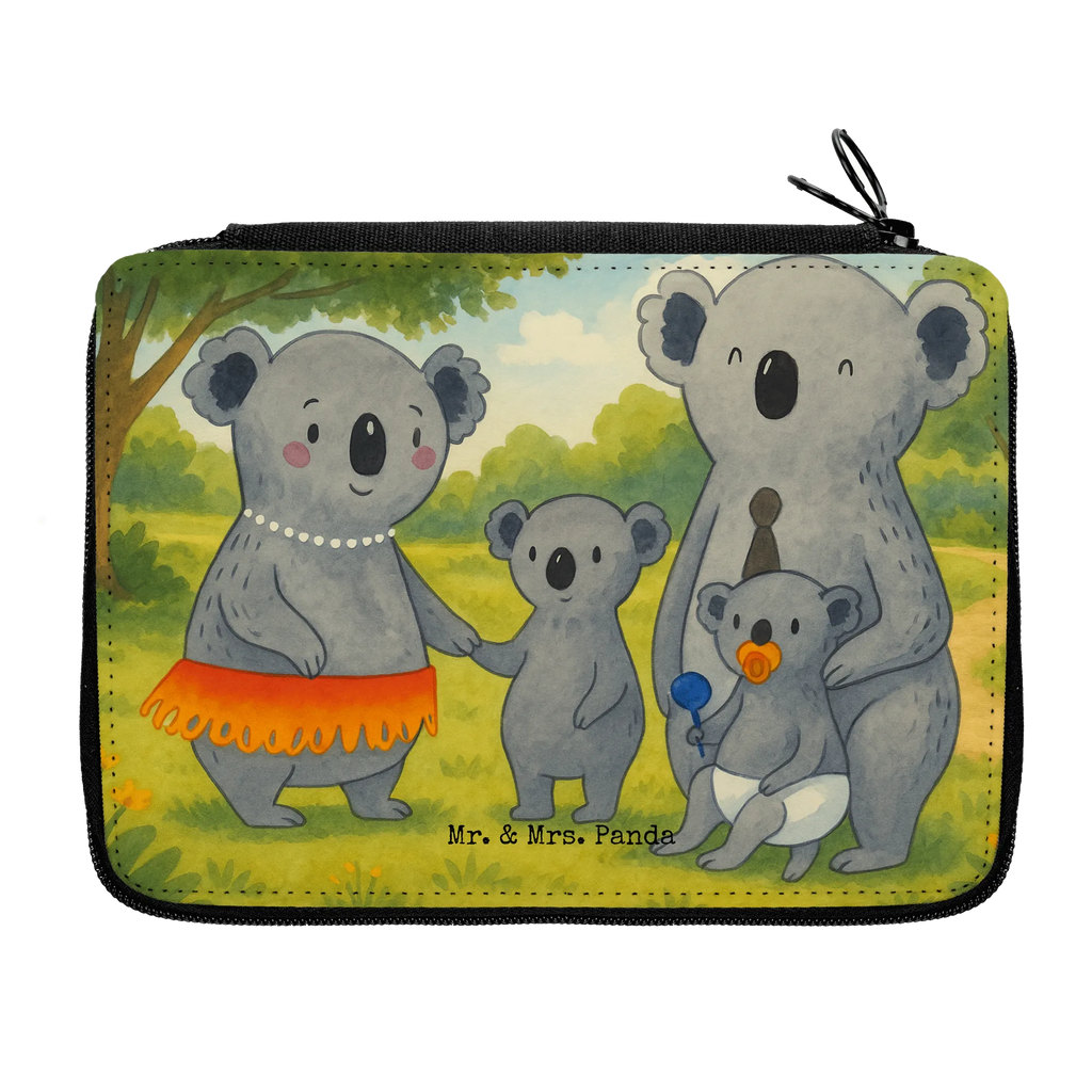 Leather folder Koala Family Design Kind, Schülerin, Federmäppchen bedruckt, Kinder Federmappe, Schule, Federmäppchen, Einschulung, Federmappe Einschulung, Grundschule, Büro Stifte Etui, Stifte Etui, Bestückte Federmappe, Stifterolle, Motiv, Federmappe, Schüler, Geschenk, Stiftetasche, Familie, Vatertag, Muttertag, Bruder, Schwester, Mama, Papa, Oma, Opa, Kinder, Koalas, Geschwister, Familienleben, Family, Koala