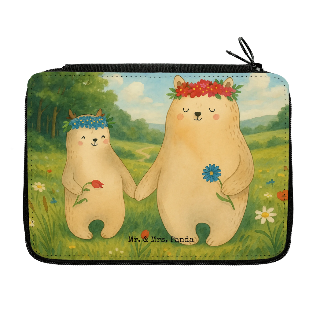 Leather folder Bears with flower crown Design Federmappe, Stiftetasche, Stifte Etui, Schule, Einschulung, Geschenk, Kind, Schüler, Schülerin, Stifterolle, Federmäppchen, Motiv, Grundschule, Federmäppchen bedruckt, Büro Stifte Etui, Bestückte Federmappe, Kinder Federmappe, Federmappe Einschulung, Familie, Vatertag, Muttertag, Bruder, Schwester, Mama, Papa, Oma, Opa, Bär, Bären, Mutter, Mutti, Mami, Lieblingsmensch, Lieblingsmama, beste Mutter, weltbeste Mama, Geschenk Mama. Muttertag, Tochter, Kinder, Töchter, Family, Vorbild