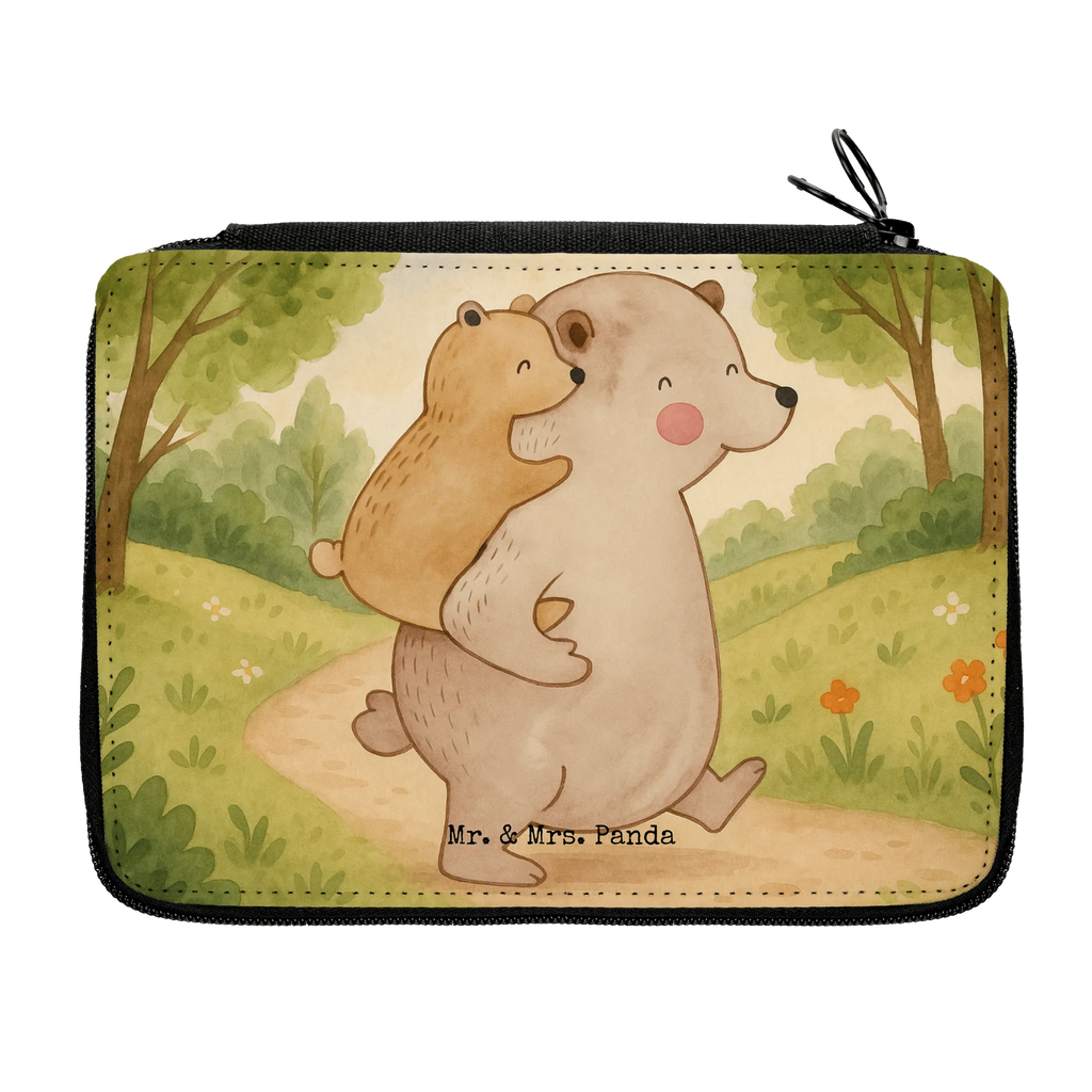 Leather folder Papa Bear Design Kinder Federmappe, Schüler, Schülerin, Federmappe Einschulung, Bestückte Federmappe, Kind, Stifterolle, Stiftetasche, Einschulung, Stifte Etui, Schule, Grundschule, Geschenk, Motiv, Büro Stifte Etui, Federmäppchen bedruckt, Federmäppchen, Federmappe, Familie, Vatertag, Muttertag, Bruder, Schwester, Mama, Papa, Oma, Opa, Geburtstag, Vater, Onkel, Vati, Papi