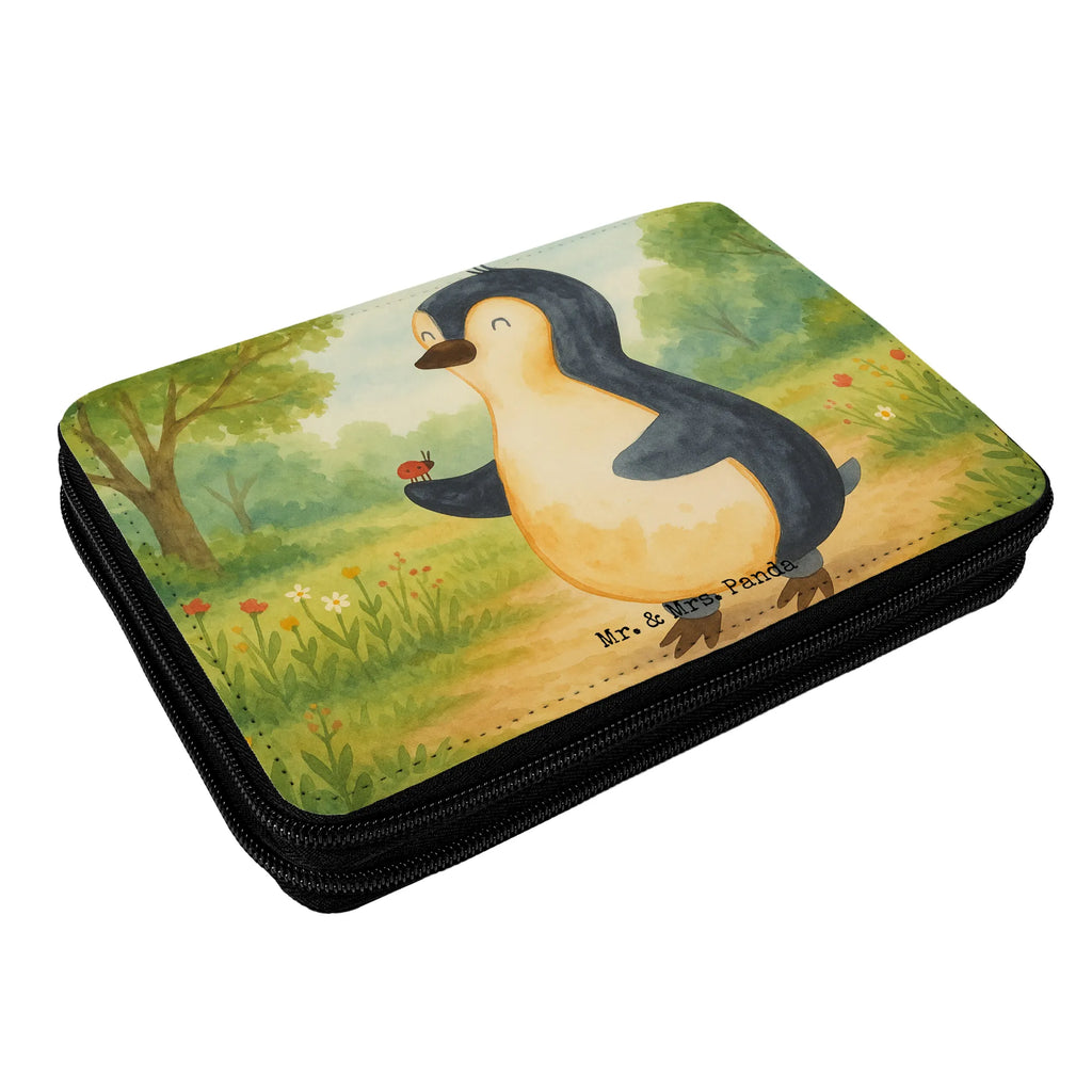 Leather folder Penguin ladybug Design Federmappe, Stiftetasche, Stifte Etui, Schule, Einschulung, Geschenk, Kind, Schüler, Schülerin, Stifterolle, Federmäppchen, Motiv, Grundschule, Federmäppchen bedruckt, Büro Stifte Etui, Bestückte Federmappe, Kinder Federmappe, Federmappe Einschulung, Pinguin, Pinguine, Marienkäfer, Liebe, Wunder, Glück, Freude, Lebensfreude