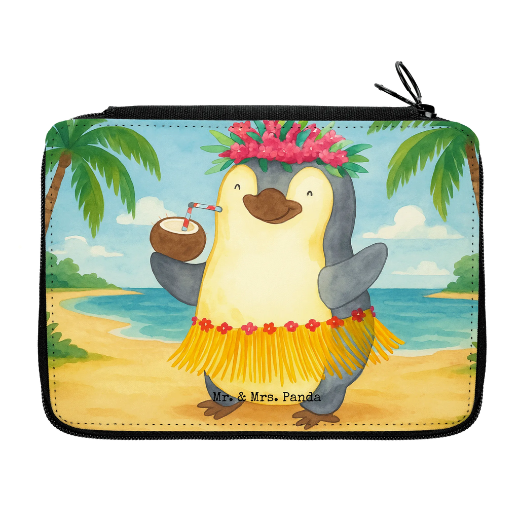 Leather folder Penguin coconut Design Federmappe, Stiftetasche, Stifte Etui, Schule, Einschulung, Geschenk, Kind, Schüler, Schülerin, Stifterolle, Federmäppchen, Motiv, Grundschule, Federmäppchen bedruckt, Büro Stifte Etui, Bestückte Federmappe, Kinder Federmappe, Federmappe Einschulung, Pinguin, Aloha, Hawaii, Urlaub, Kokosnuss, Pinguine