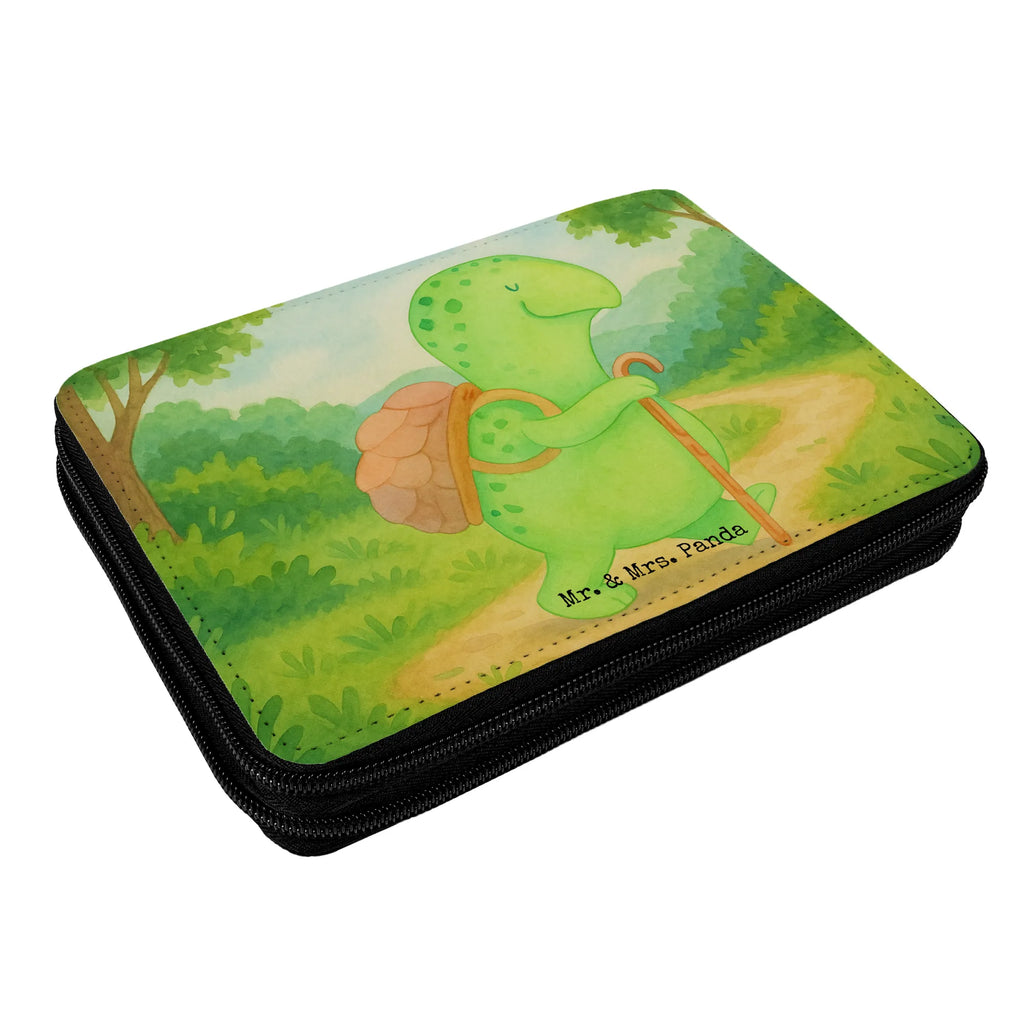 Leather folder tortoise walker Design Federmappe, Stiftetasche, Stifte Etui, Schule, Einschulung, Geschenk, Kind, Schüler, Schülerin, Stifterolle, Federmäppchen, Motiv, Grundschule, Federmäppchen bedruckt, Büro Stifte Etui, Bestückte Federmappe, Kinder Federmappe, Federmappe Einschulung, Schildkröte, Schildkröten, Motivation, Motivationsspruch, Motivationssprüche, Neuanfang
