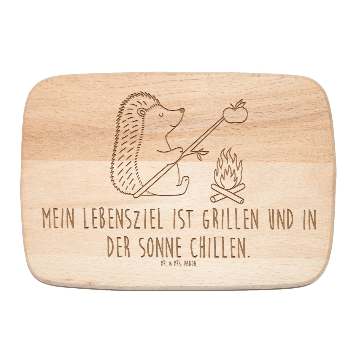 Serving board Hedgehog grilling card, gift ideas, gifts, small animals, cute, cute animal motives, hand drawn, funny sayings, good mood, special gifts, animal lover, goals, saying, meaning of life, unemployed