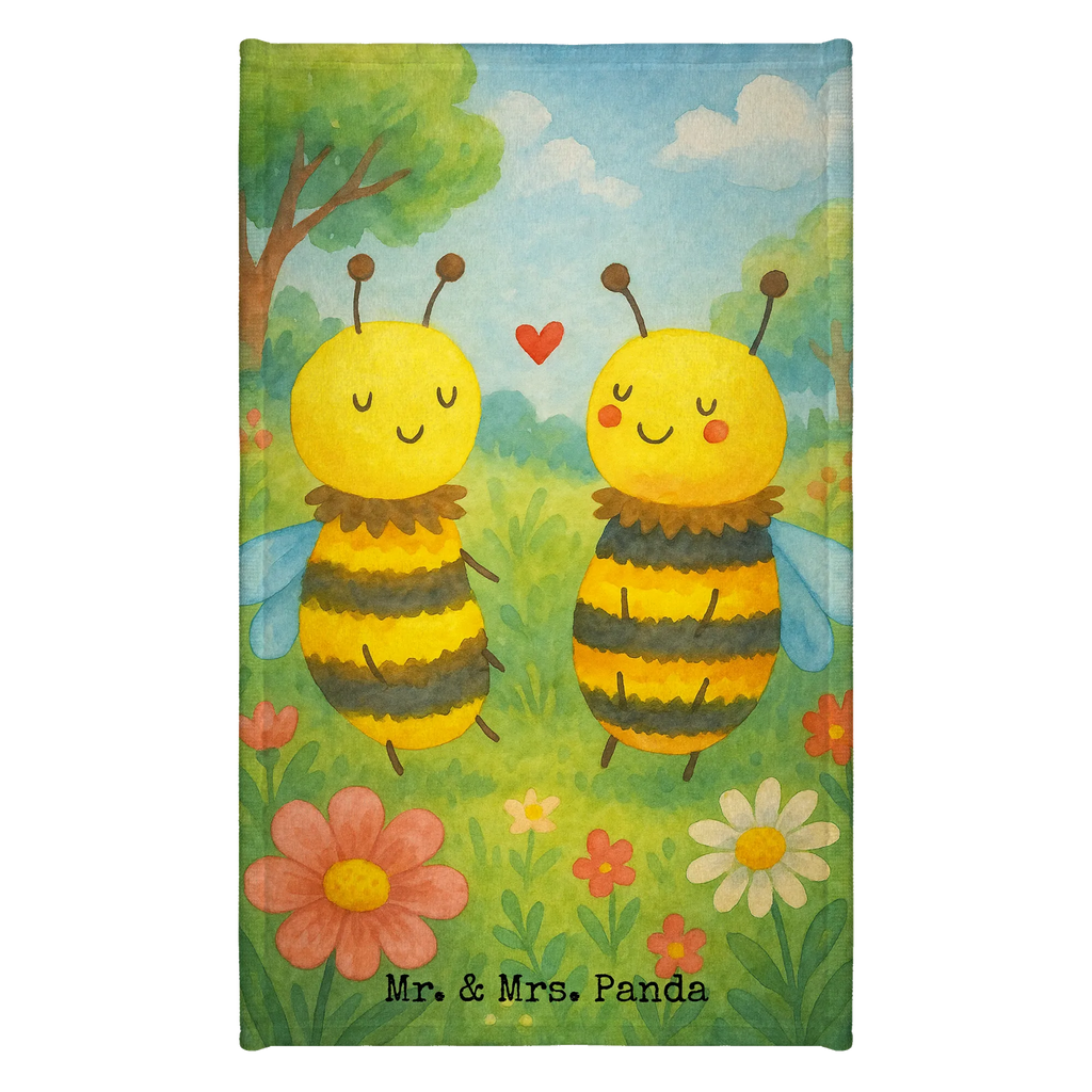 Gäste Handtuch Biene Verliebt Design Gästetuch, Reisehandtuch, Sport Handtuch, Frottier, Kinder Handtuch, Biene, Wespe, Hummel